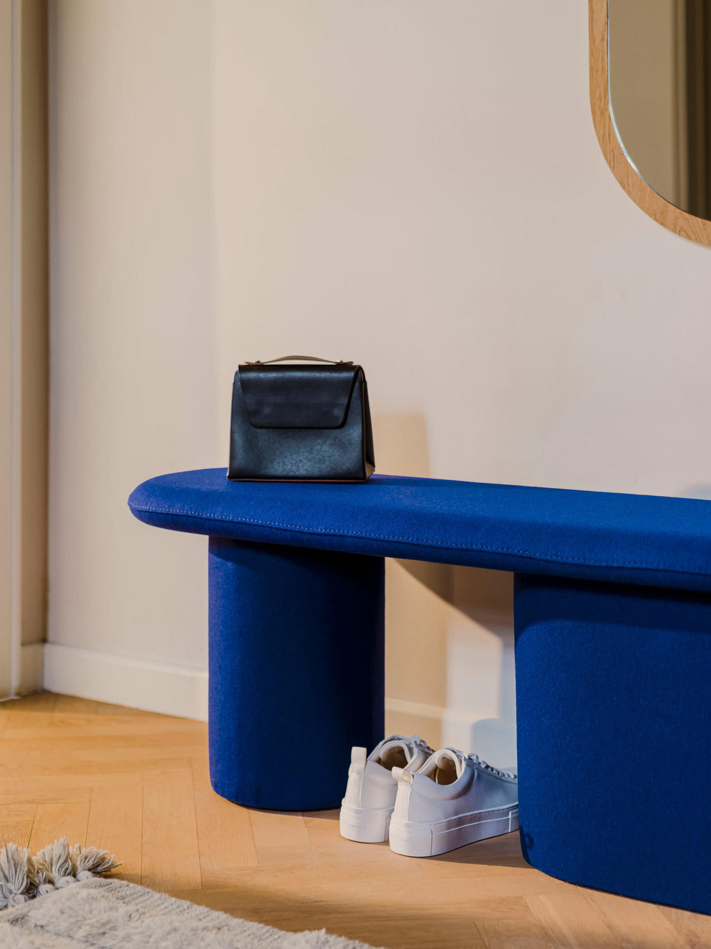 Rull Handmade Upholstered Bench