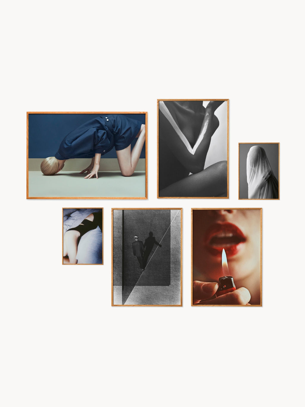 Gallery image 1 - Posters Artwall no. 23 with Frame, Set of 6