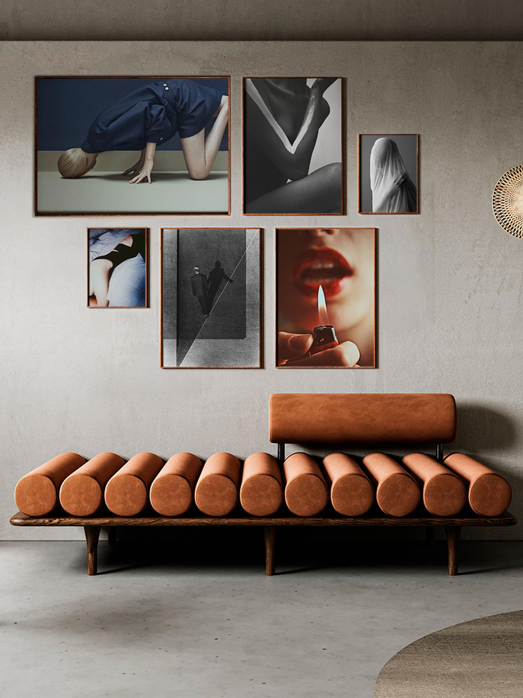 Posters Artwall no. 23 with Frame, Set of 6