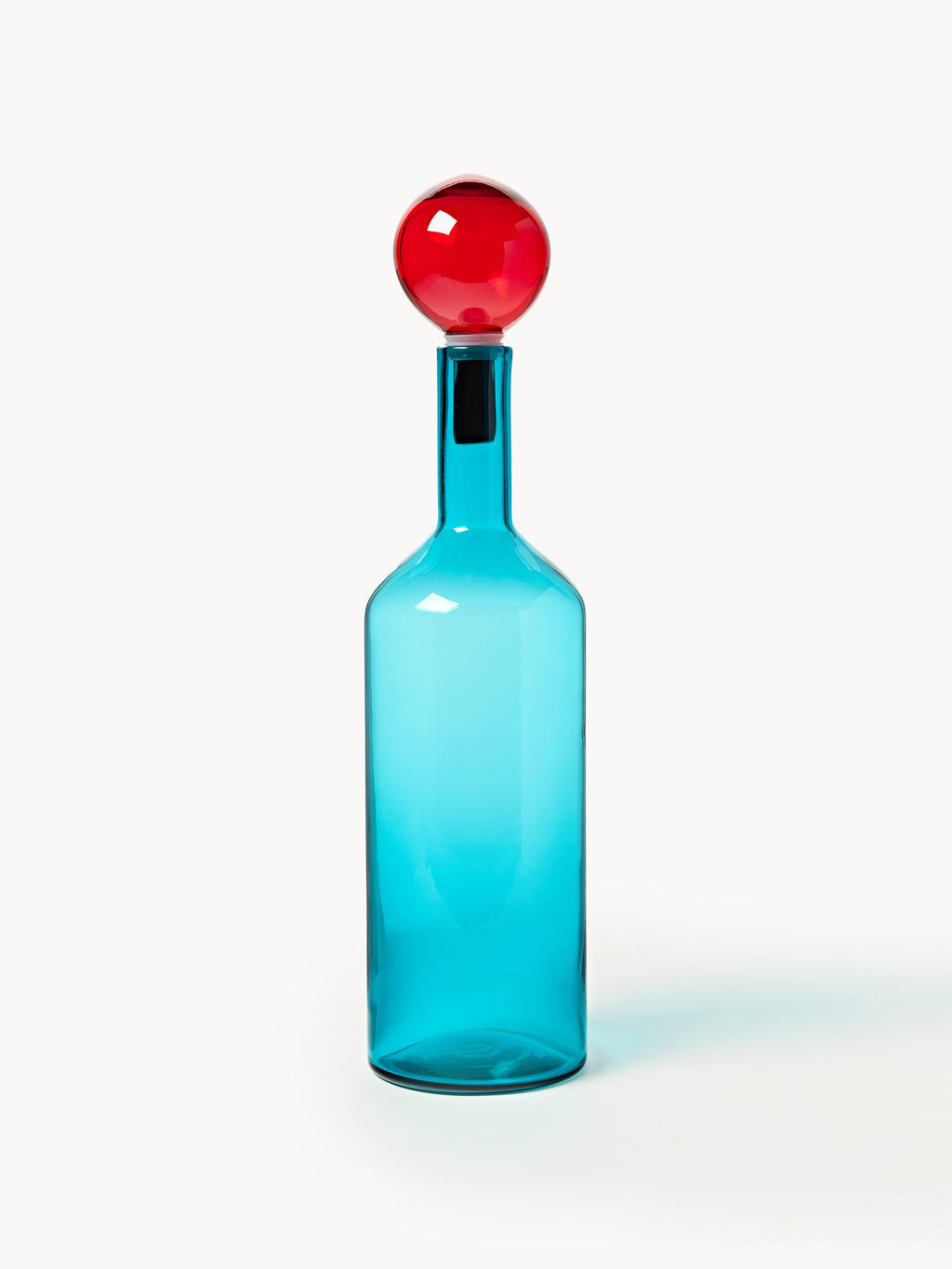 Bubbles Mouth-Blown Decorative Bottles, Set of 4