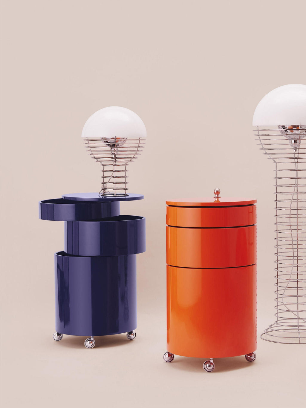 Barboy Round Container, Design Verner Panton