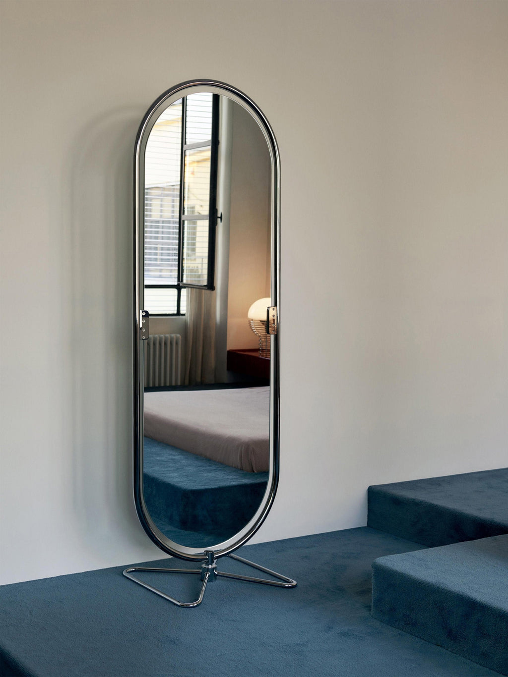 Oval Full-Length Standing Mirror System 1-2-3