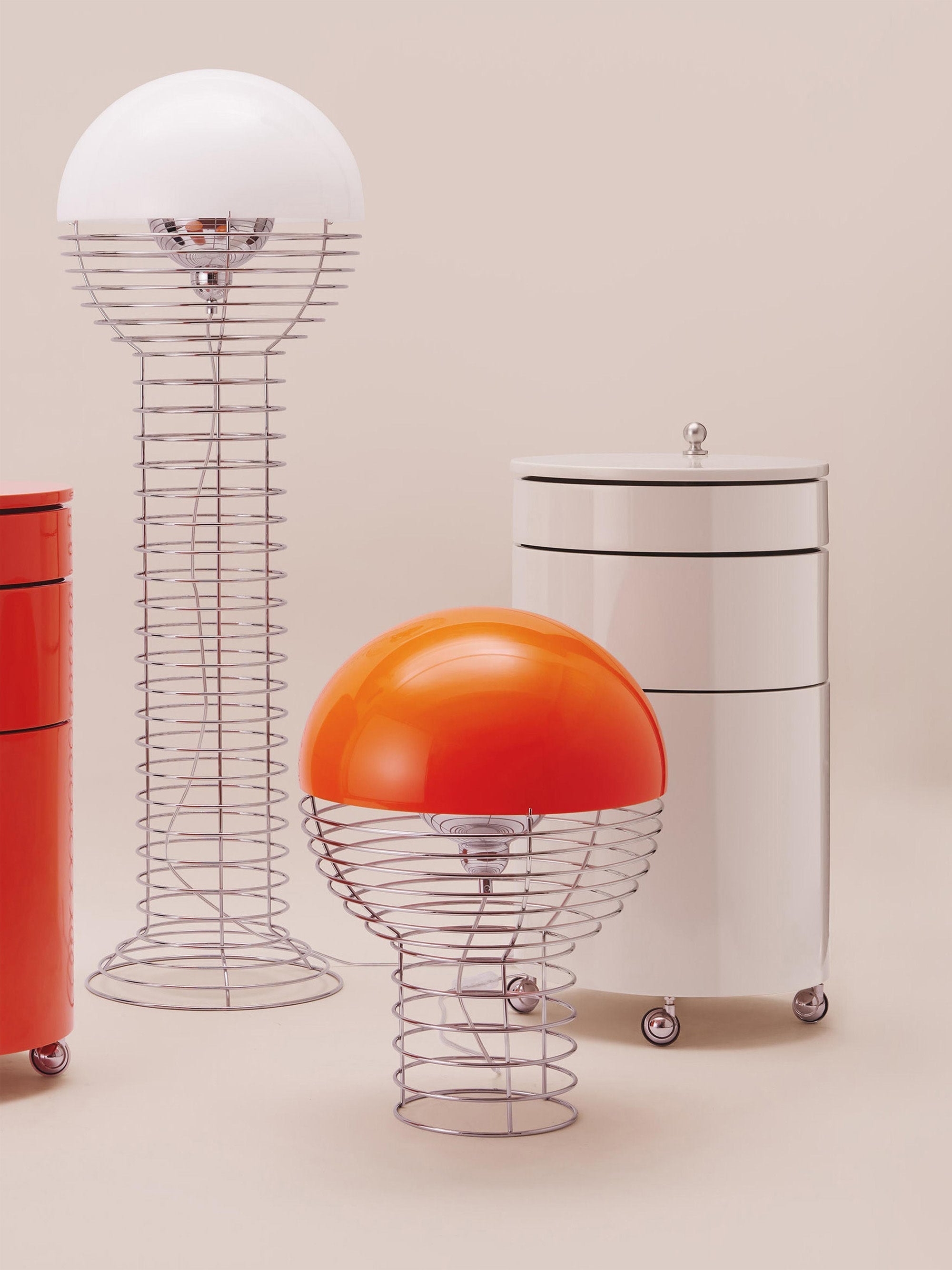 Barboy Round Container, Design Verner Panton