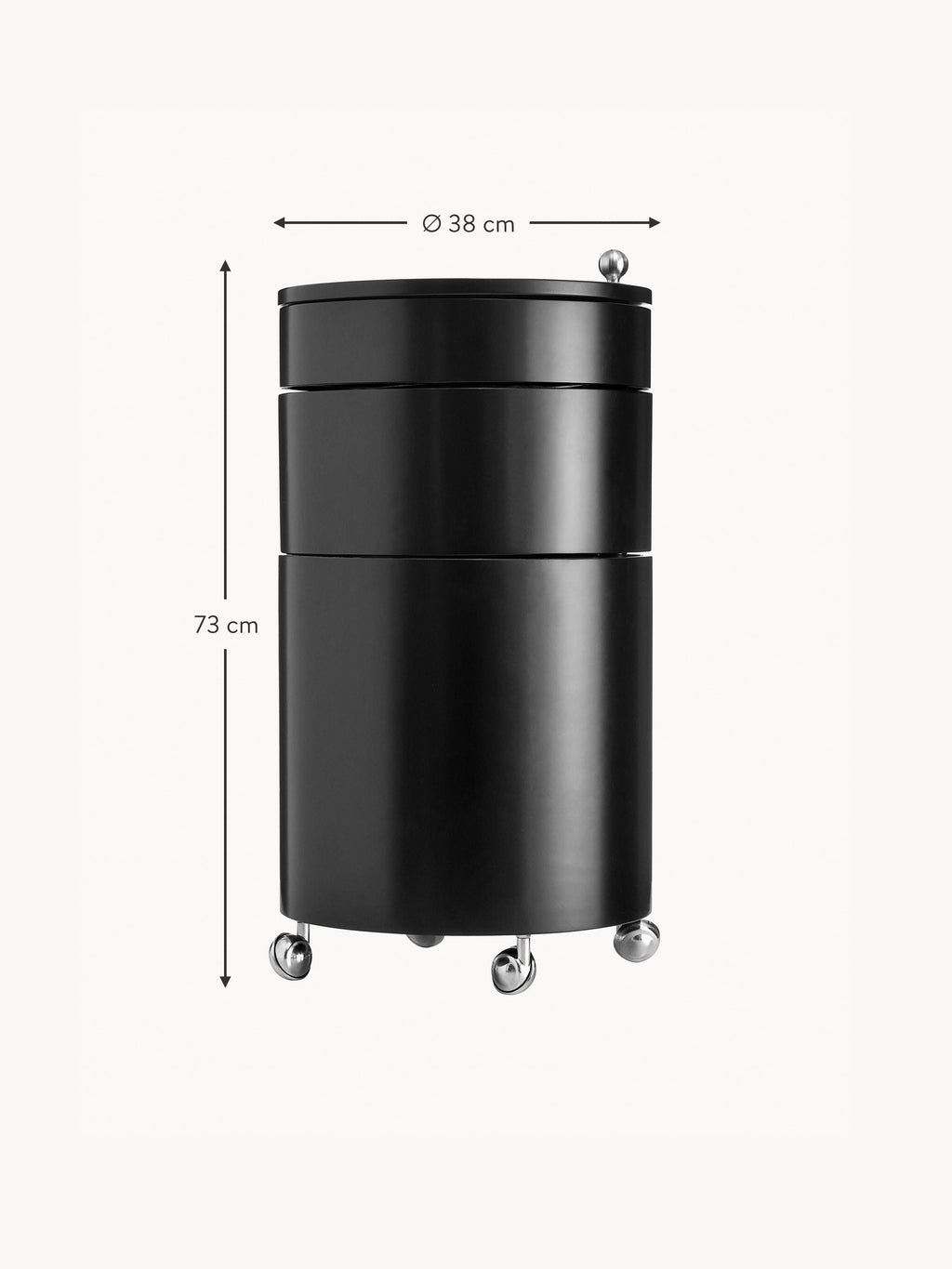 Barboy Round Container, Design Verner Panton