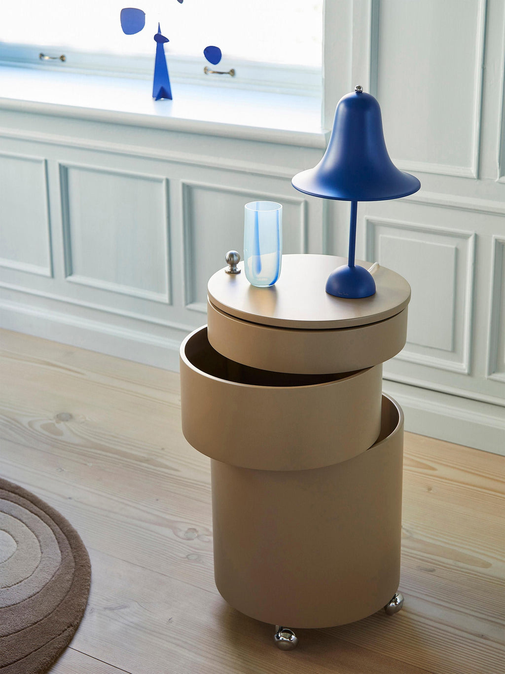 Barboy Round Container, Design Verner Panton