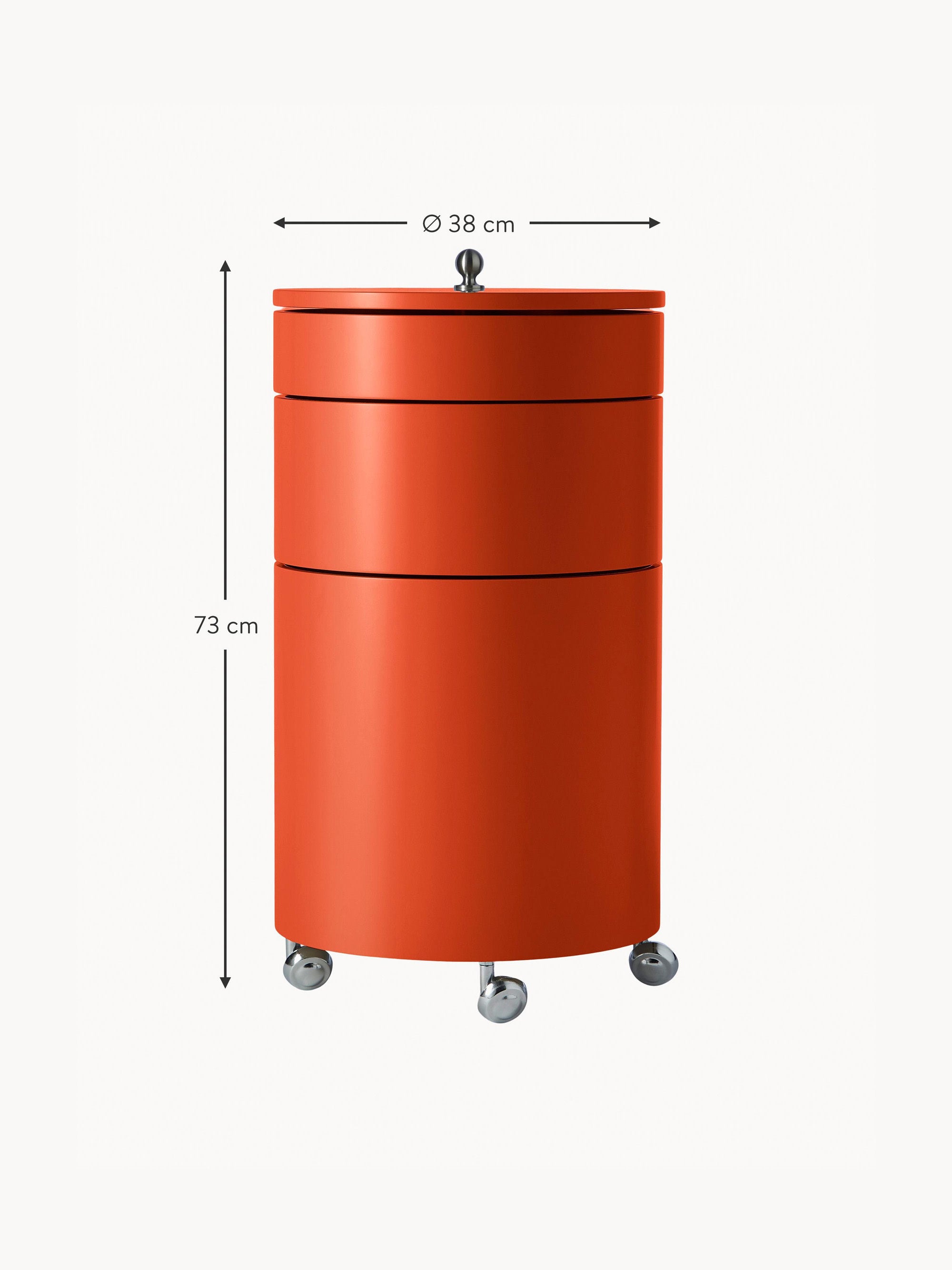 Barboy Round Container, Design Verner Panton