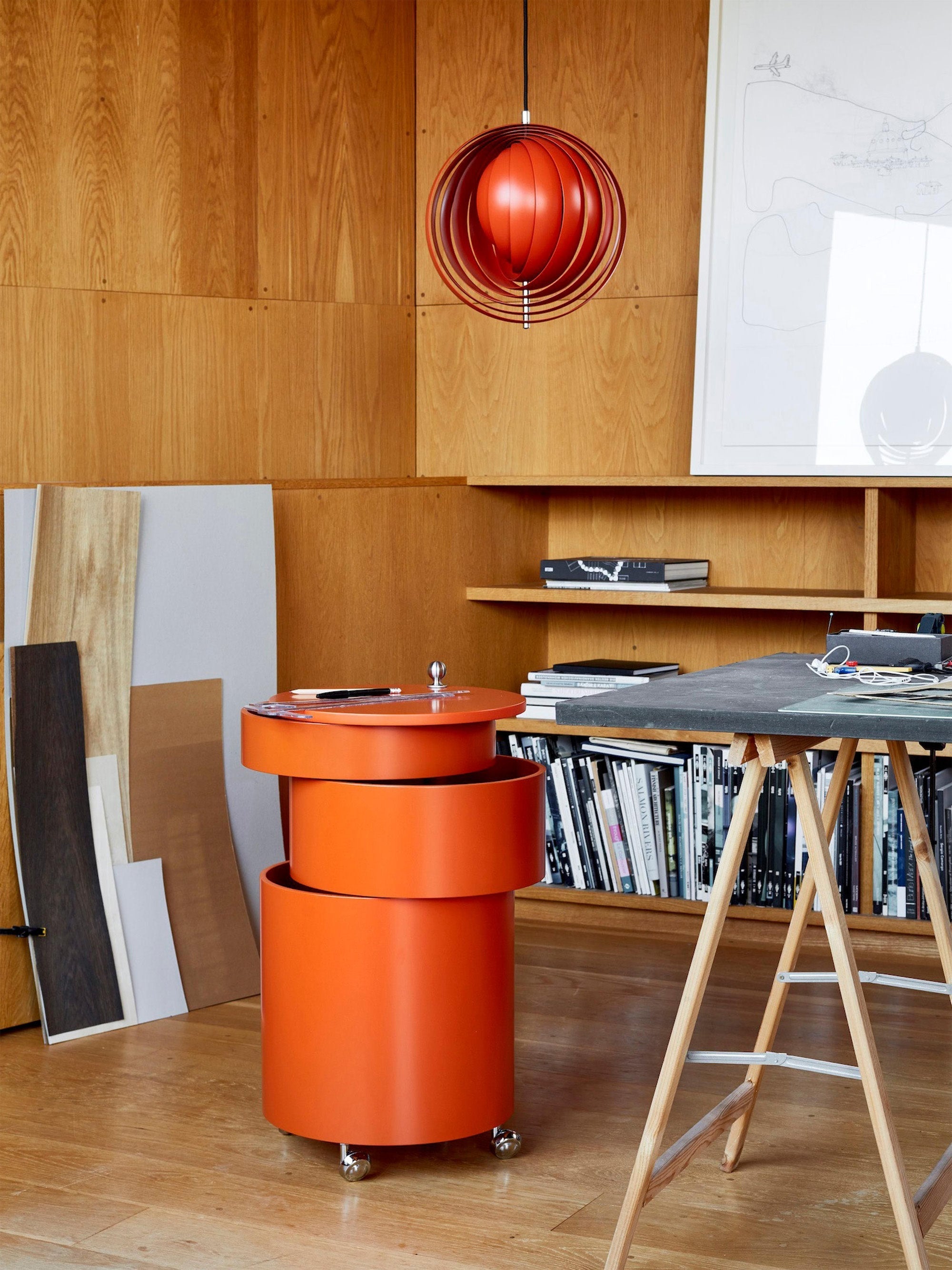 Barboy Round Container, Design Verner Panton