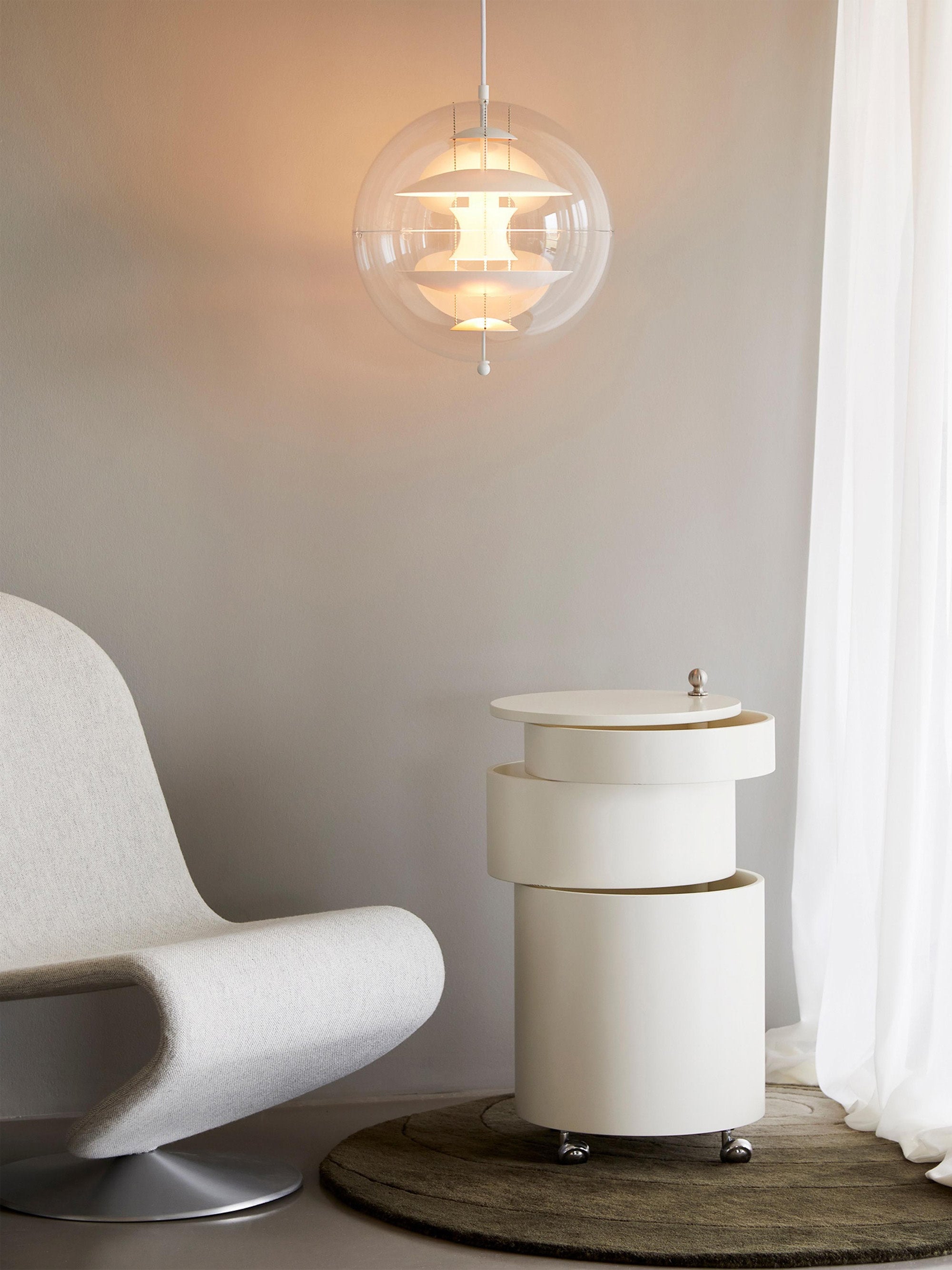 Barboy Round Container, Design Verner Panton