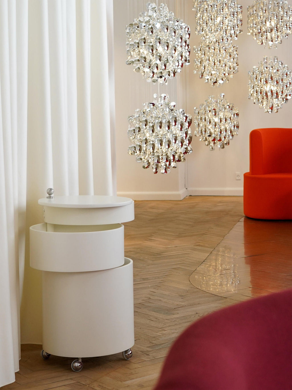 Barboy Round Container, Design Verner Panton