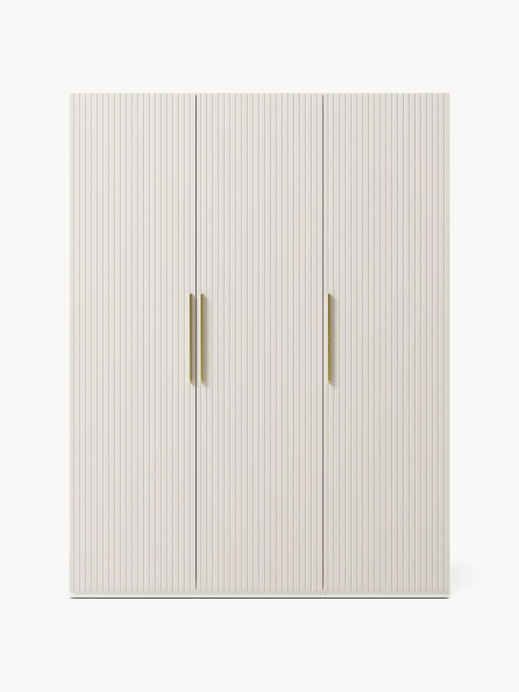 Simone Modular Revolving Door Wardrobe, 150 cm Wide, in various sizes