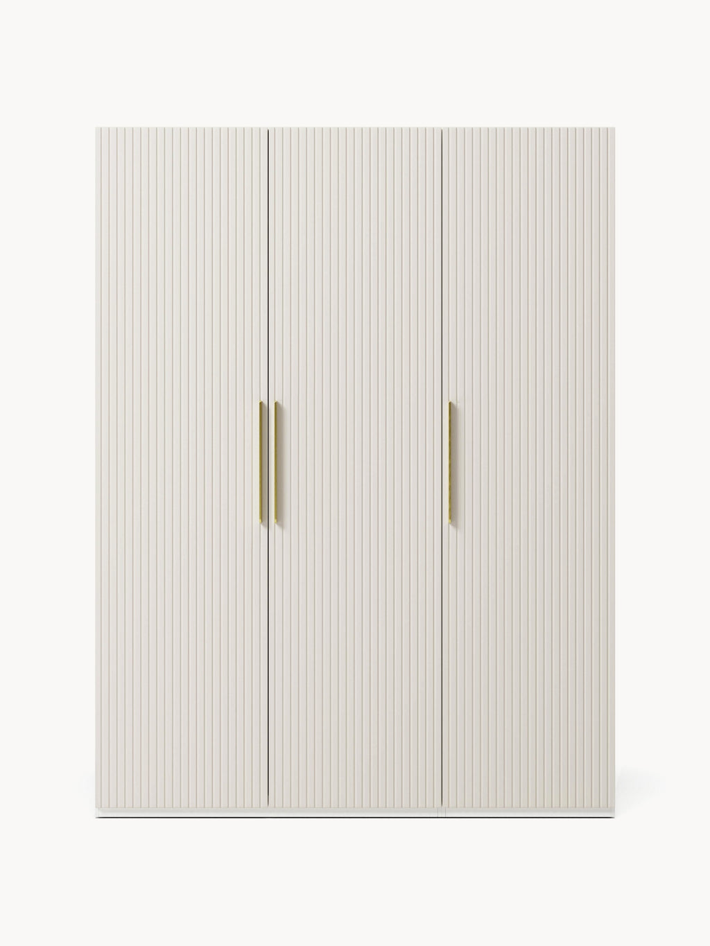 Simone Modular Revolving Door Wardrobe, 150 cm Wide, in various sizes