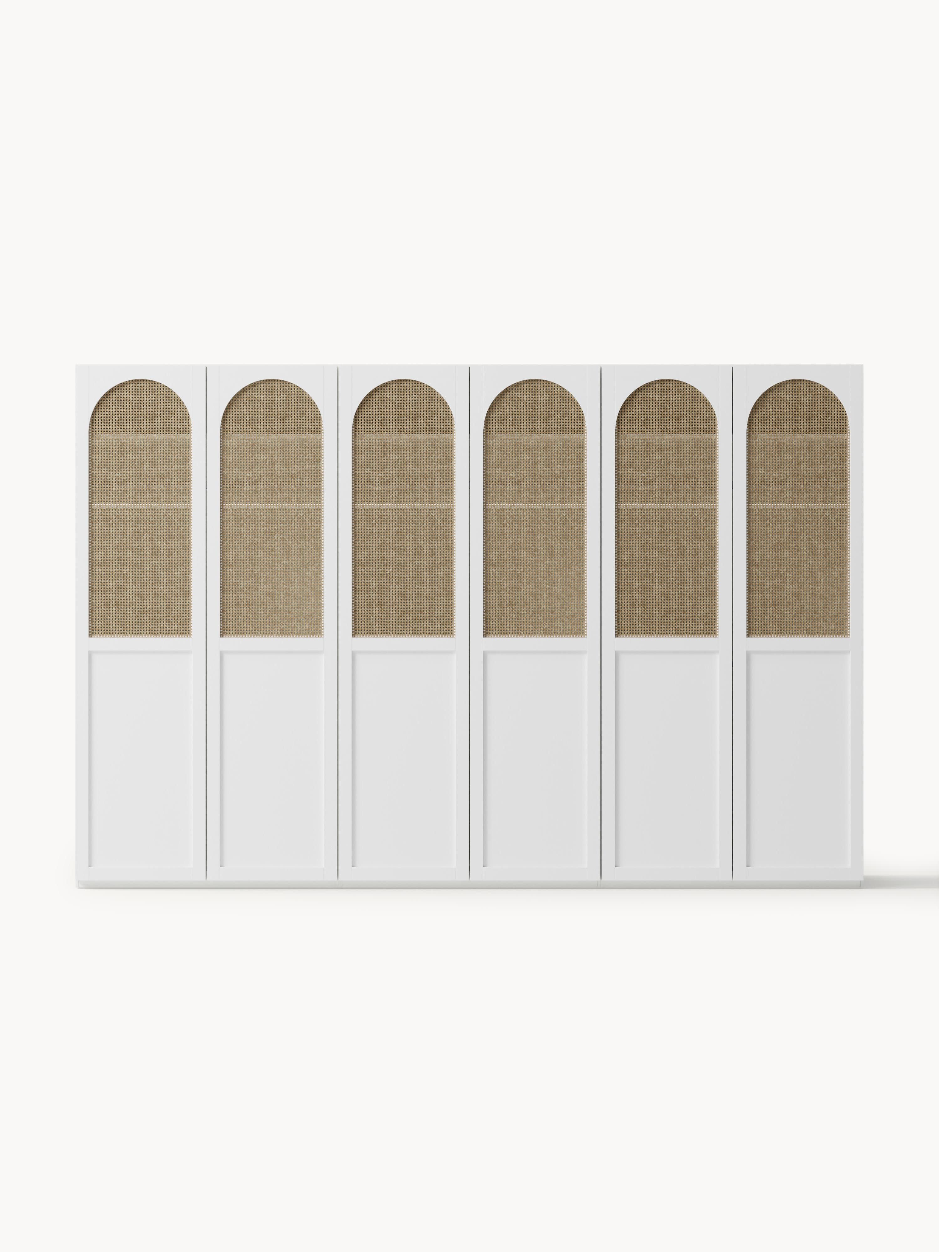Jeanne Modular Hinged Door Wardrobe, 300 cm Wide, in various sizes