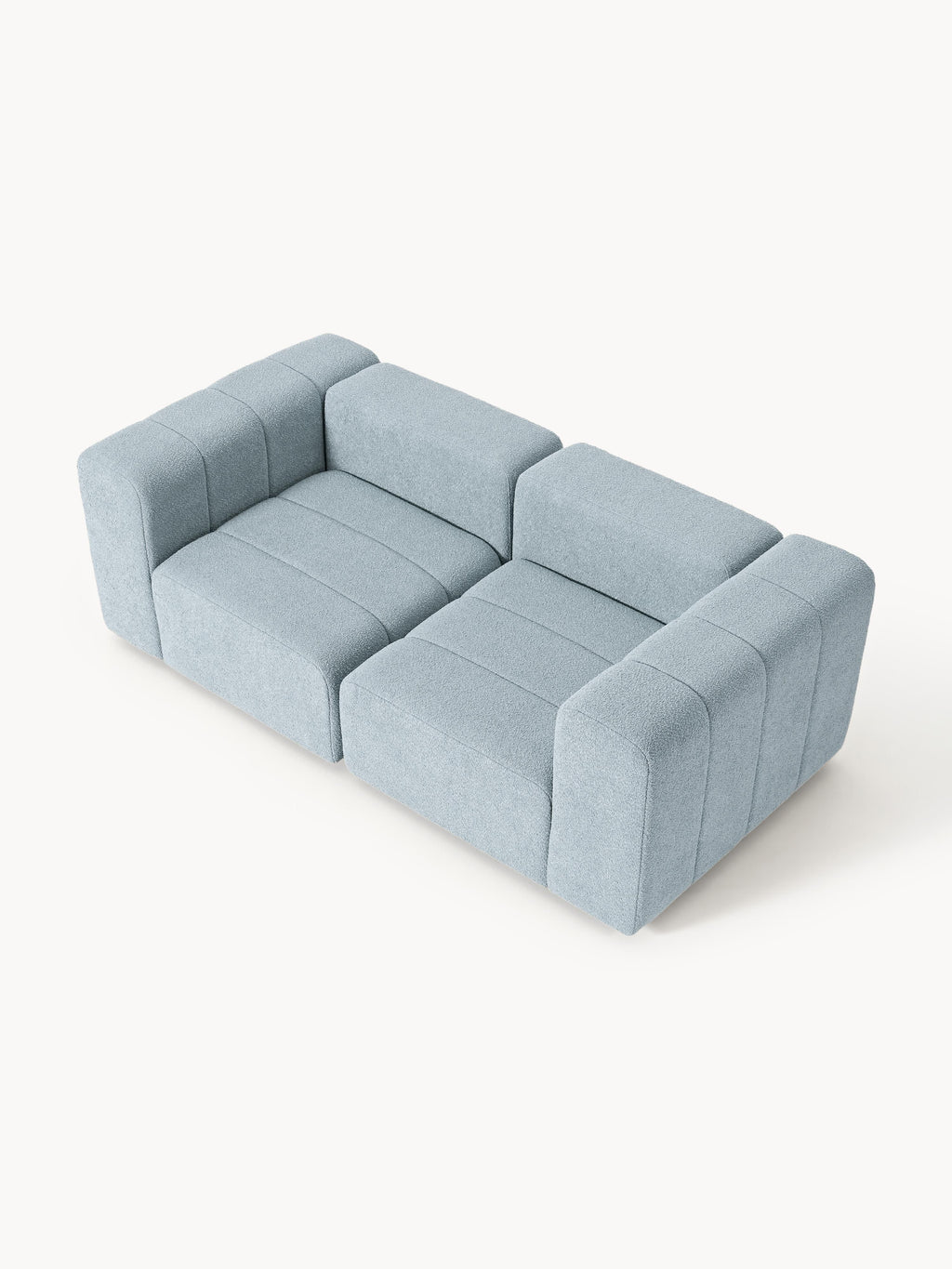 Lena Bouclé Modular Sofa (2-seater)