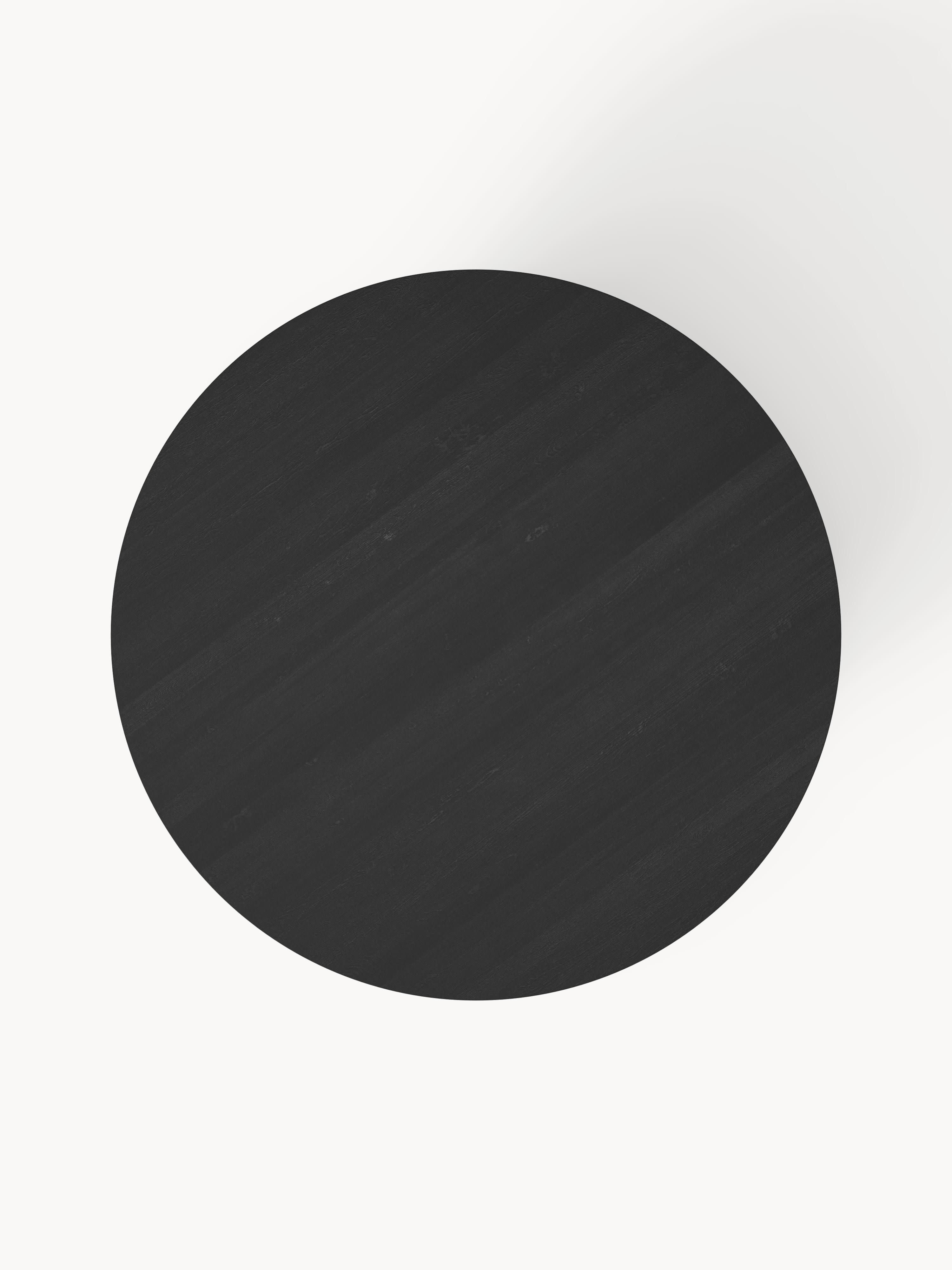Nele Round Wooden Coffee Table