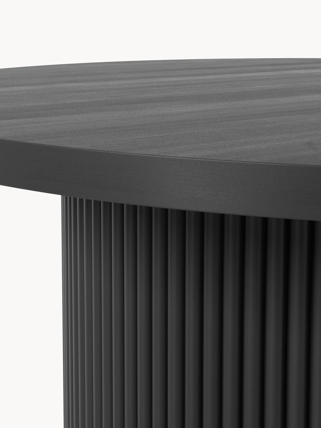 Nele Round Wooden Coffee Table