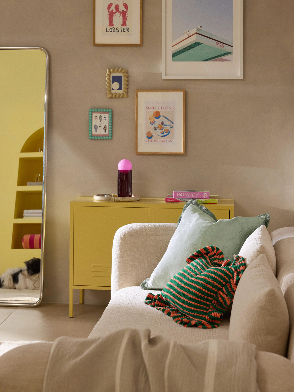 Nikita Cushion Cover with Fringes