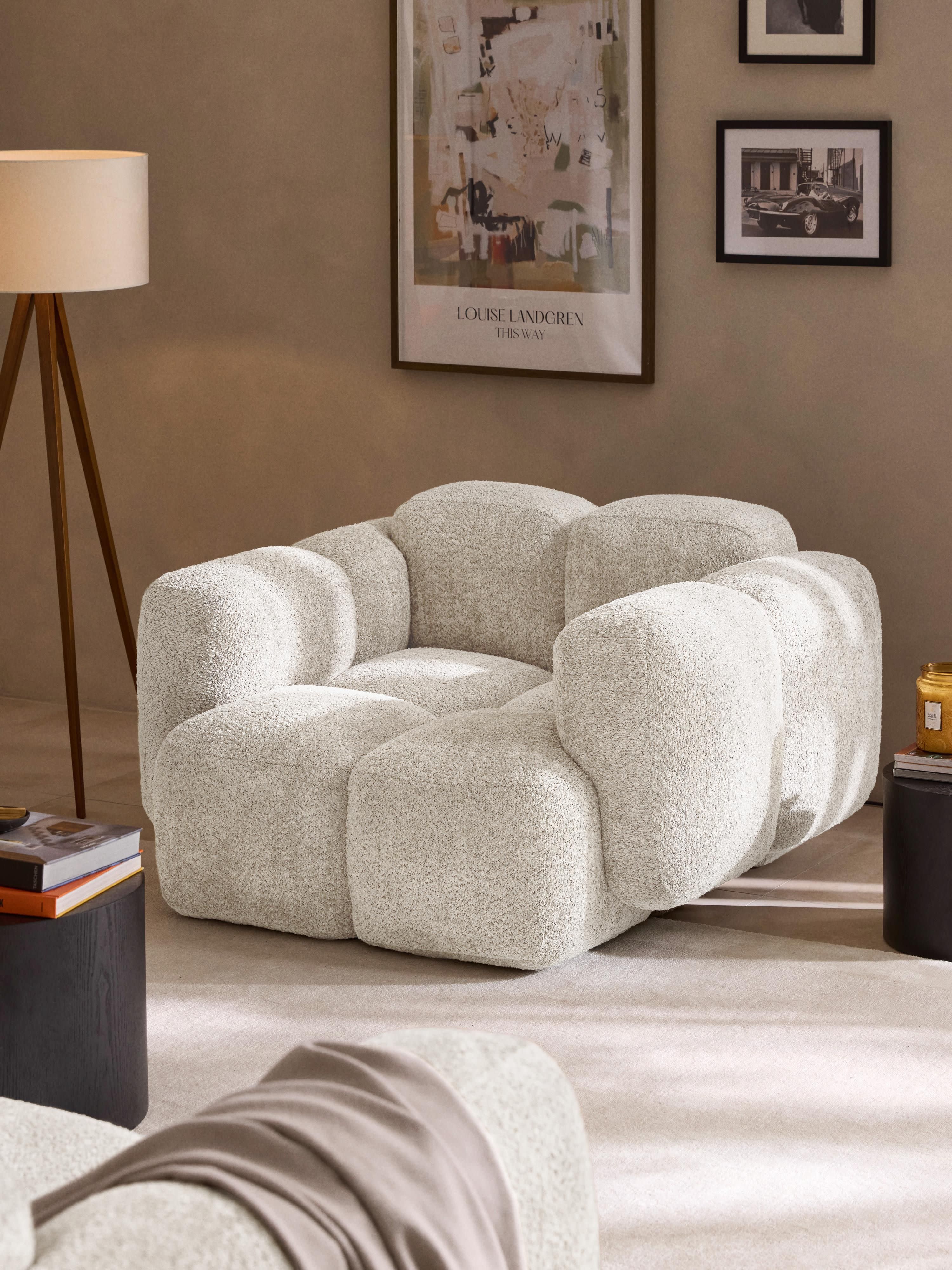 Tayla Teddy Bouclé Lounge Chair