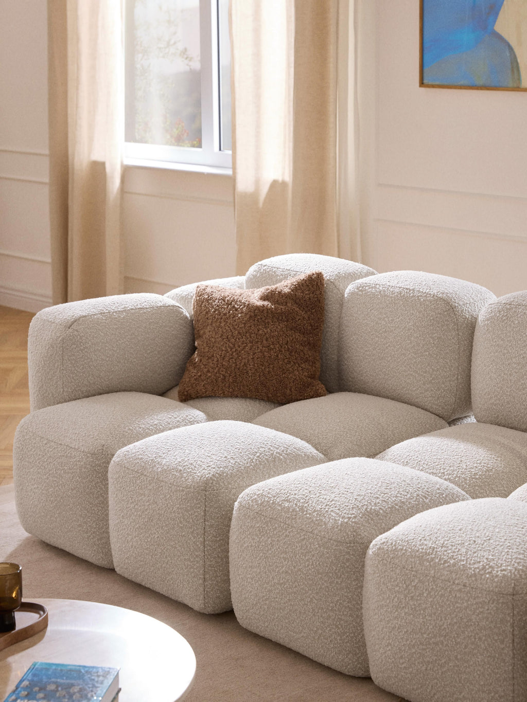 Tayla Bouclé Corner Module