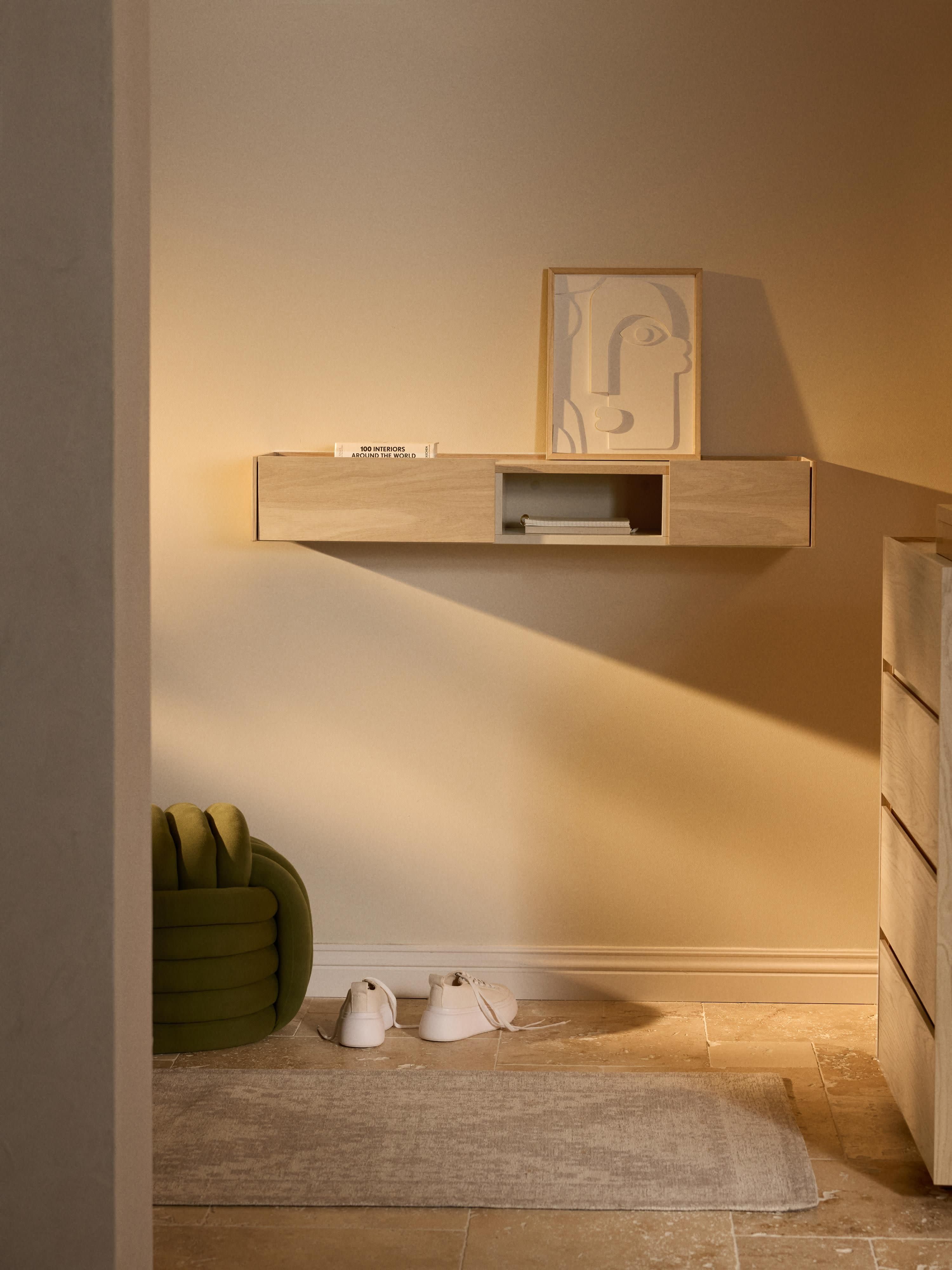 Larsen Wooden Wall Console