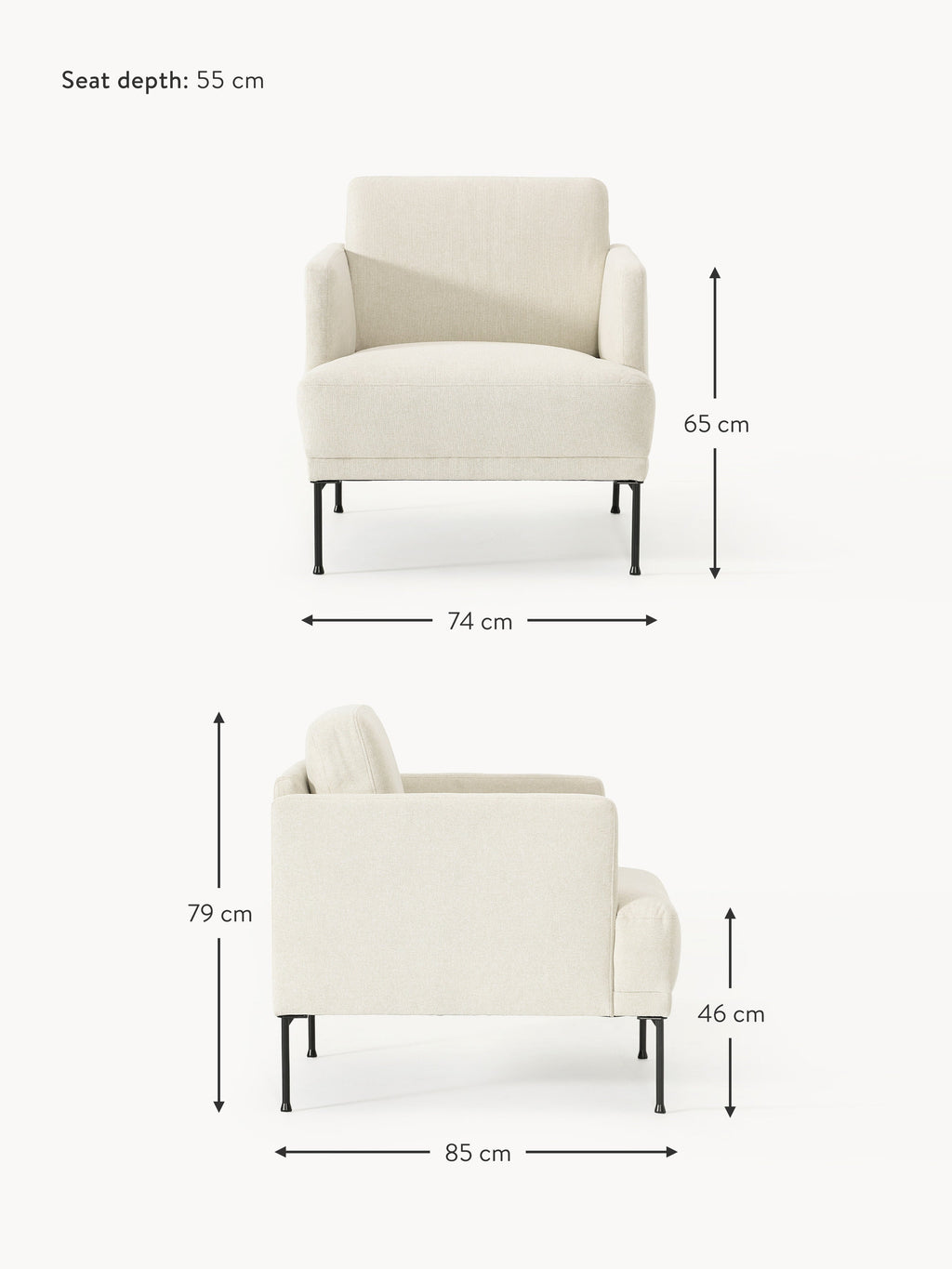 Fluente Armchair