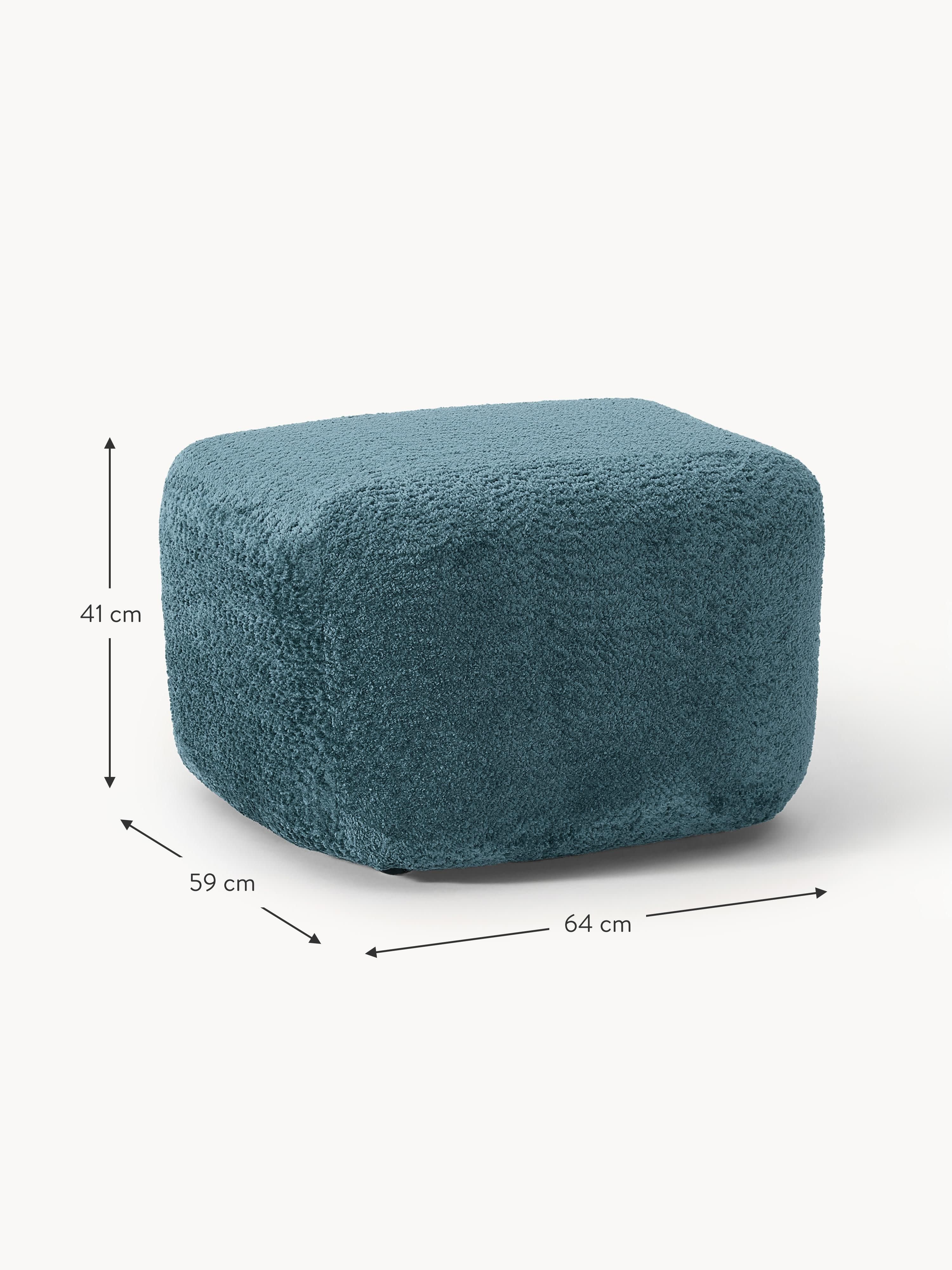 Wolke Teddy-Bouclé Ottoman
