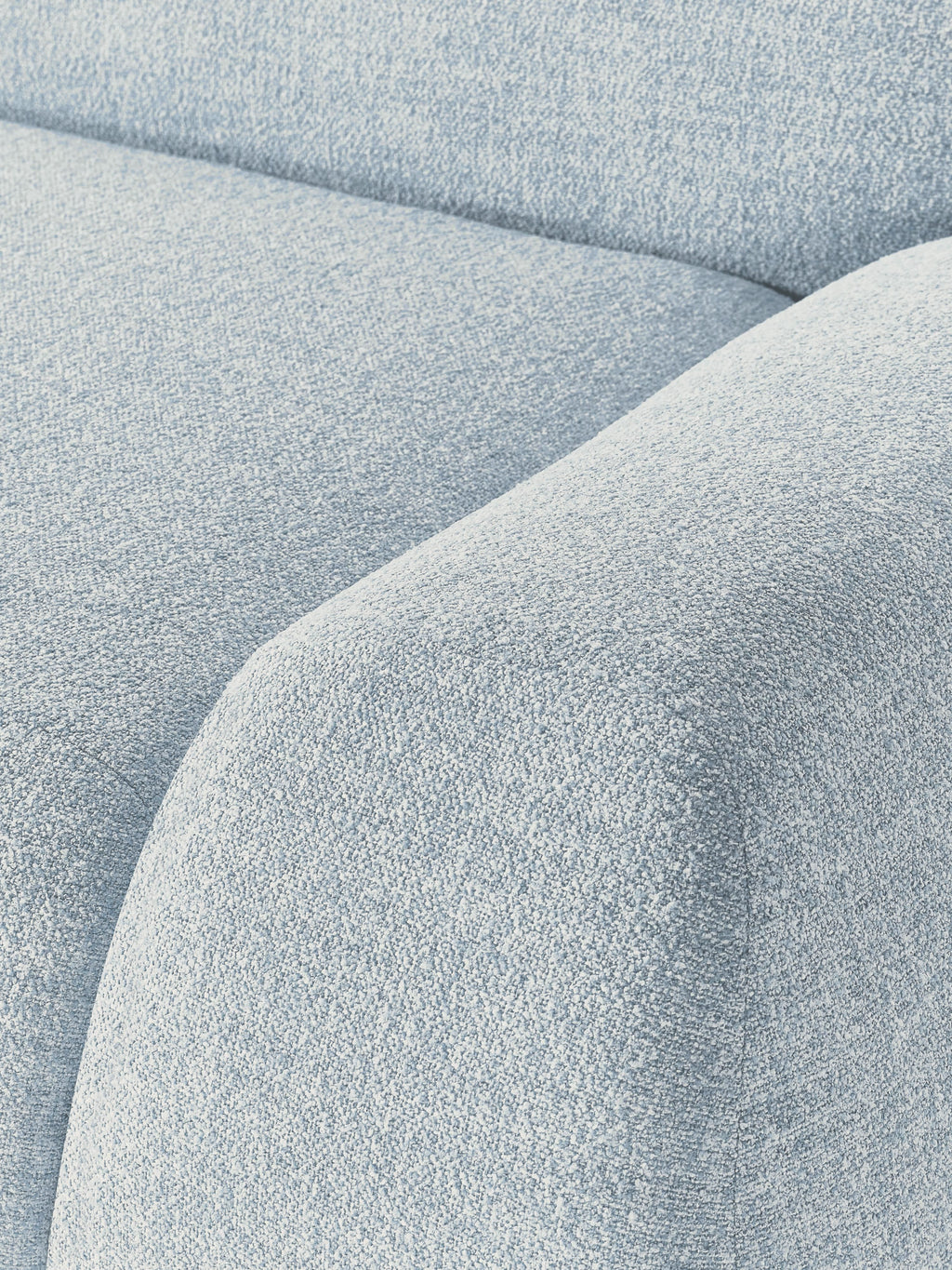 Wolke Modular Bouclé Sofa (4-seater)