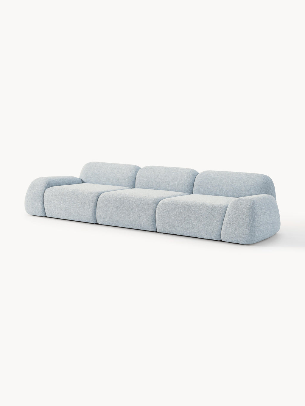 Wolke Modular Bouclé Sofa (4-seater)