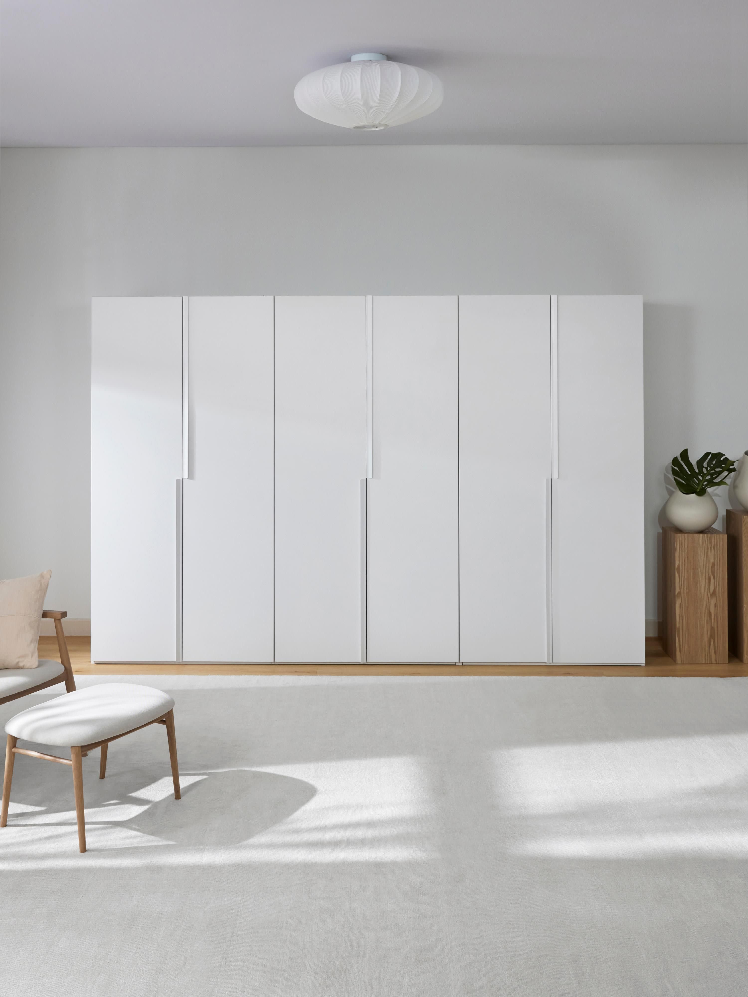 Leon Modular Hinged Door Wardrobe, 300 cm Wide, in various sizes