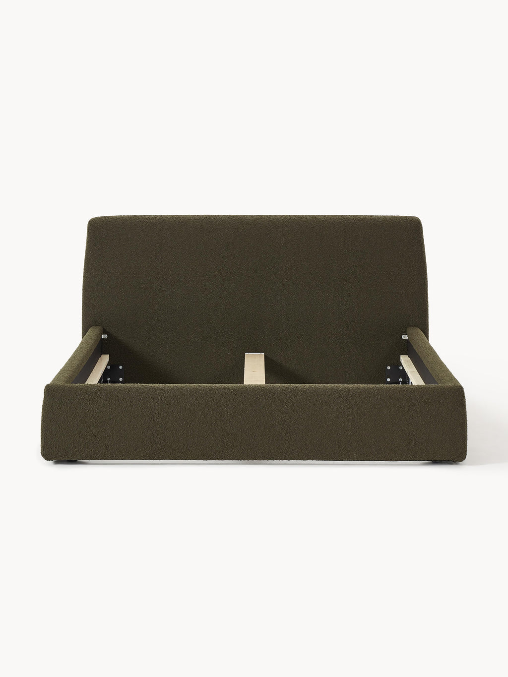 Cloud Upholstered Bouclé Bed