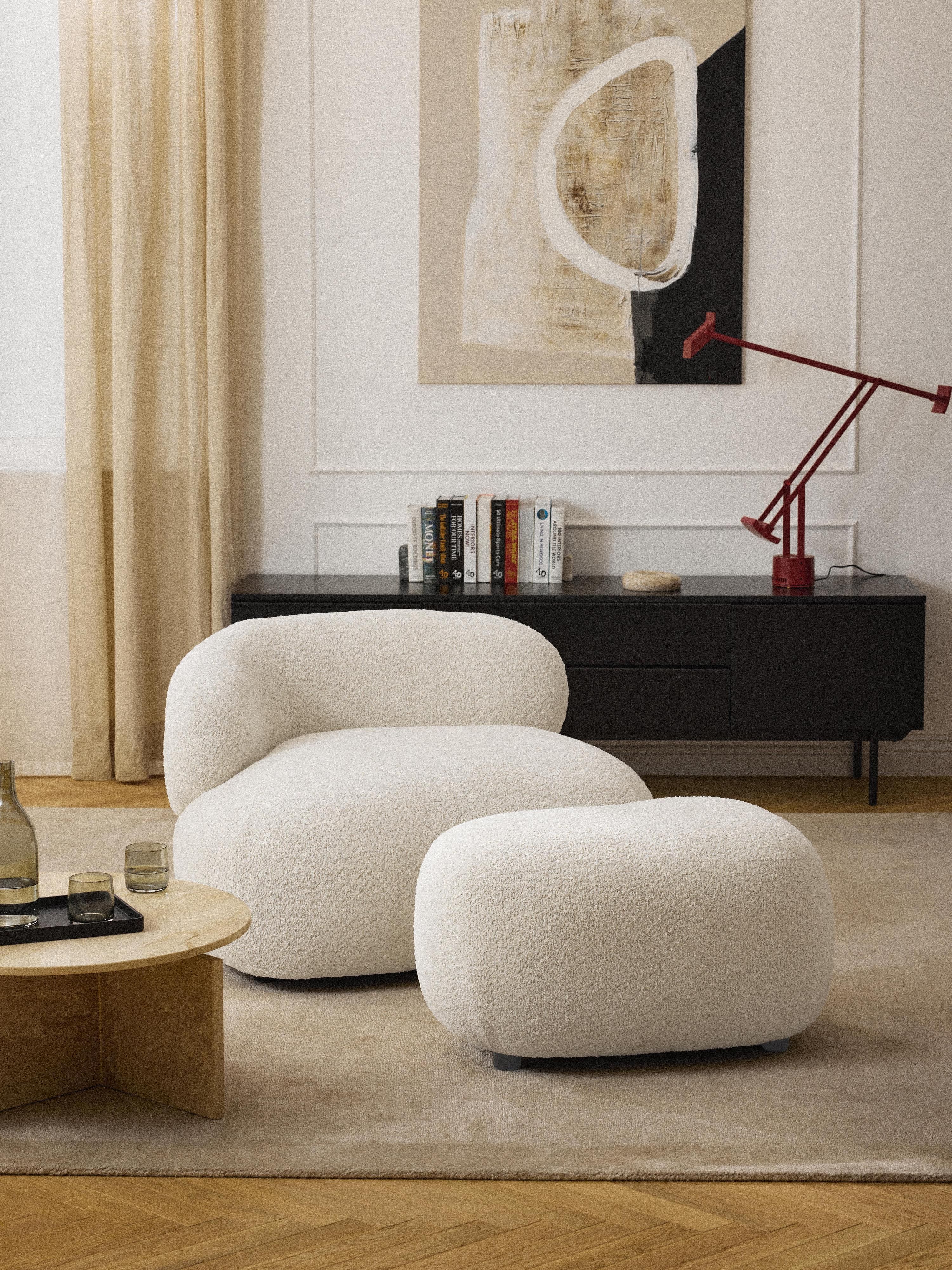 Alba Teddy-Bouclé Ottoman