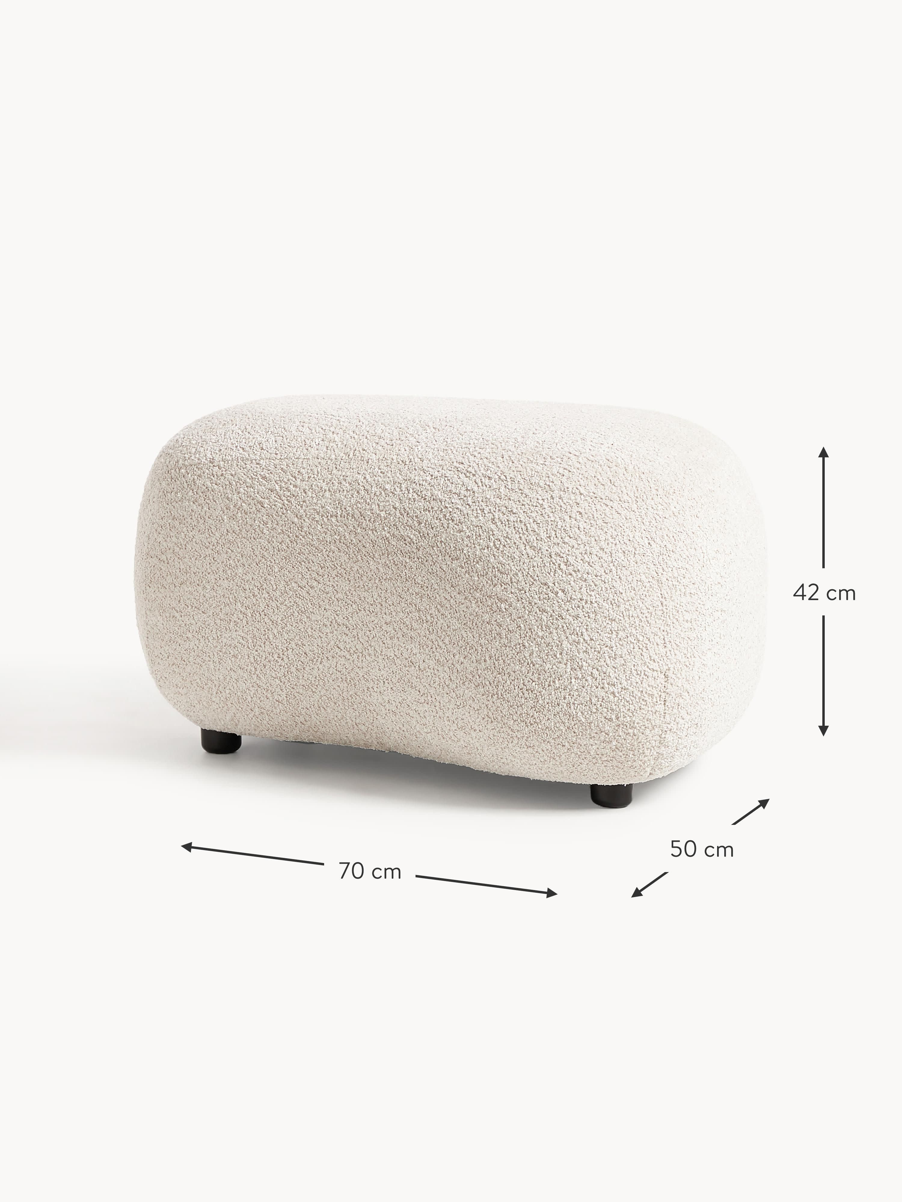 Alba Teddy-Bouclé Ottoman