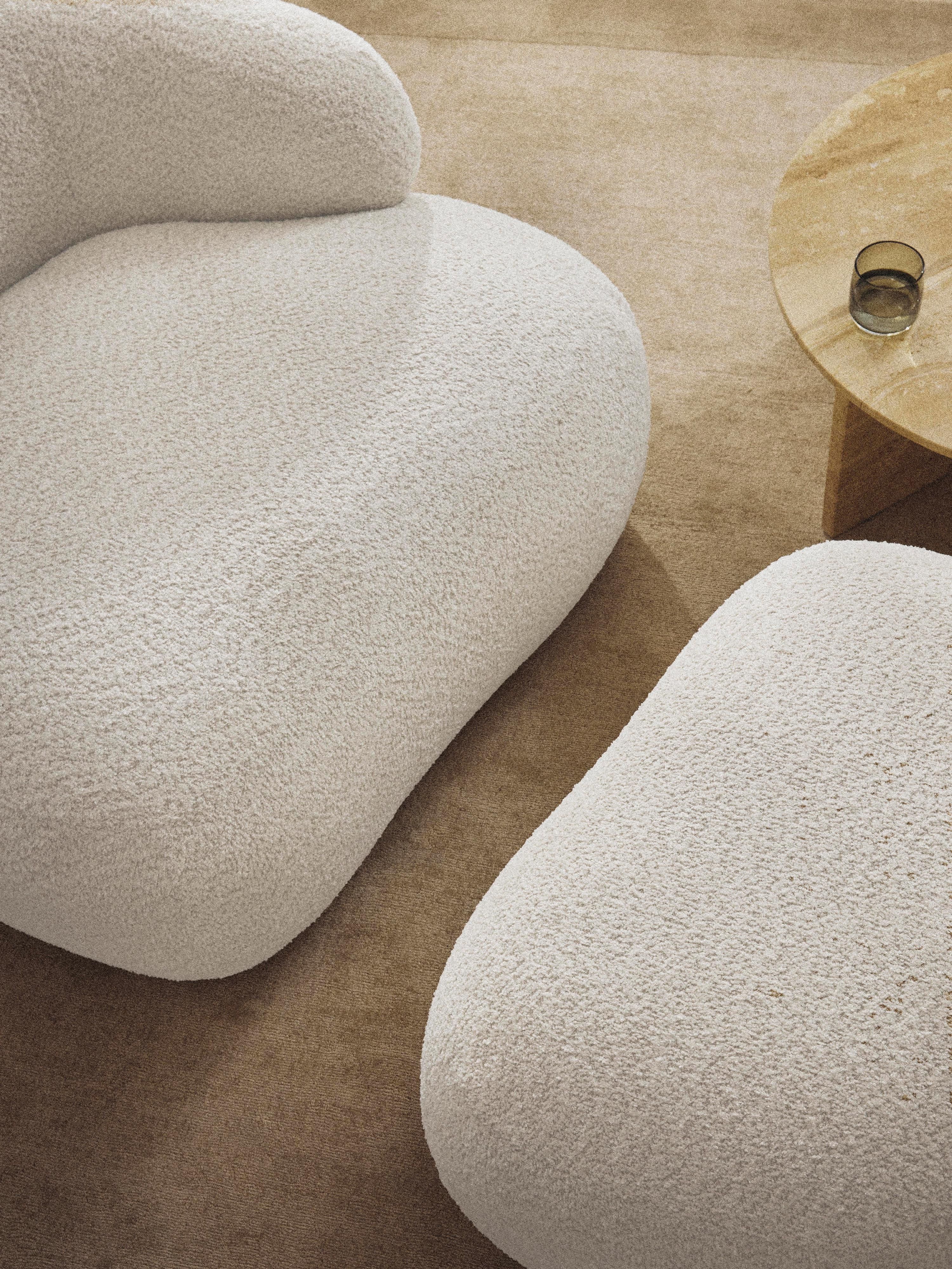 Alba Teddy-Bouclé Ottoman