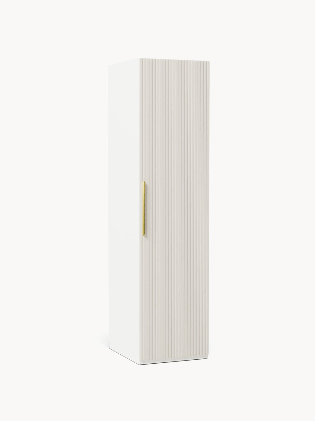 Simone Modular Revolving Door Wardrobe, 50 cm Wide, in various sizes
