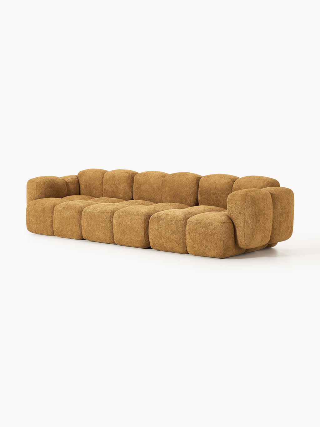 Tayla Modular Teddy-Bouclé Sofa (4-seater)