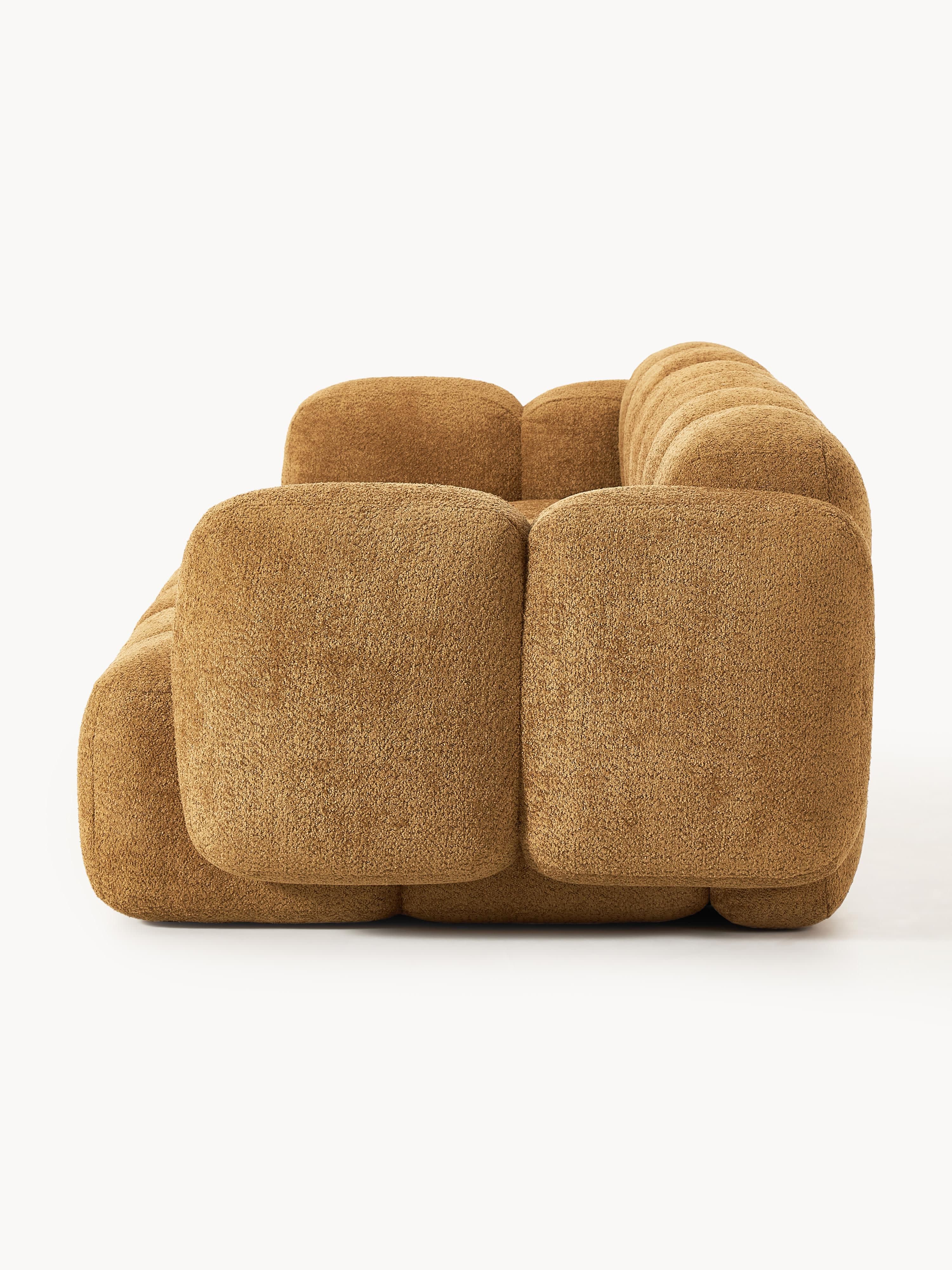 Tayla Modular Teddy-Bouclé Sofa (4-seater)