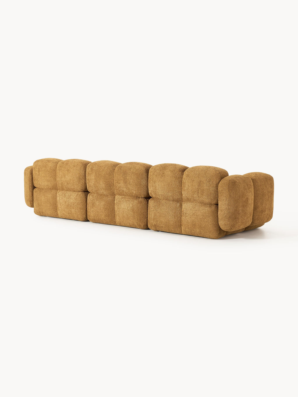 Tayla Modular Teddy-Bouclé Sofa (4-seater)