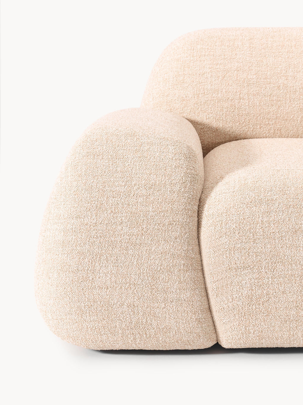 Wolke Bouclé Lounge Chair