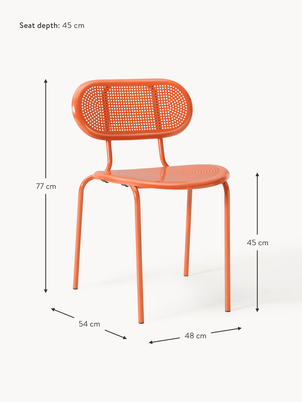Kumi Garden Chairs, Set of 2