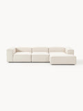 Gallery image 1 - Linen Blend Modular Corner Sofa Lennon (4-seater)