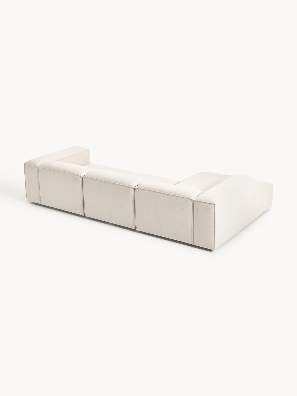 Lennon Linen Blend Modular Corner Sofa (4-seater)