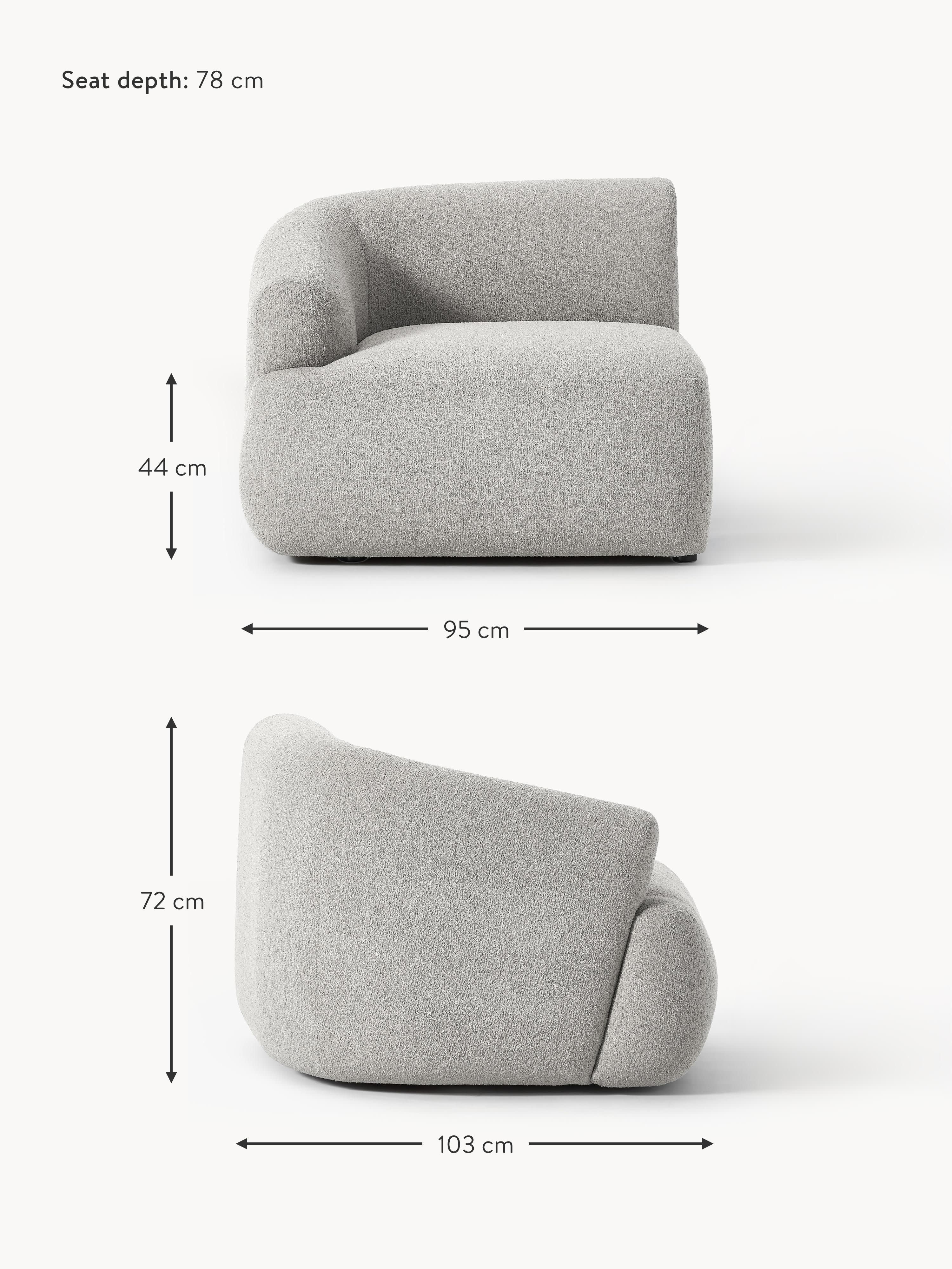 Sofia Bouclé Corner Module