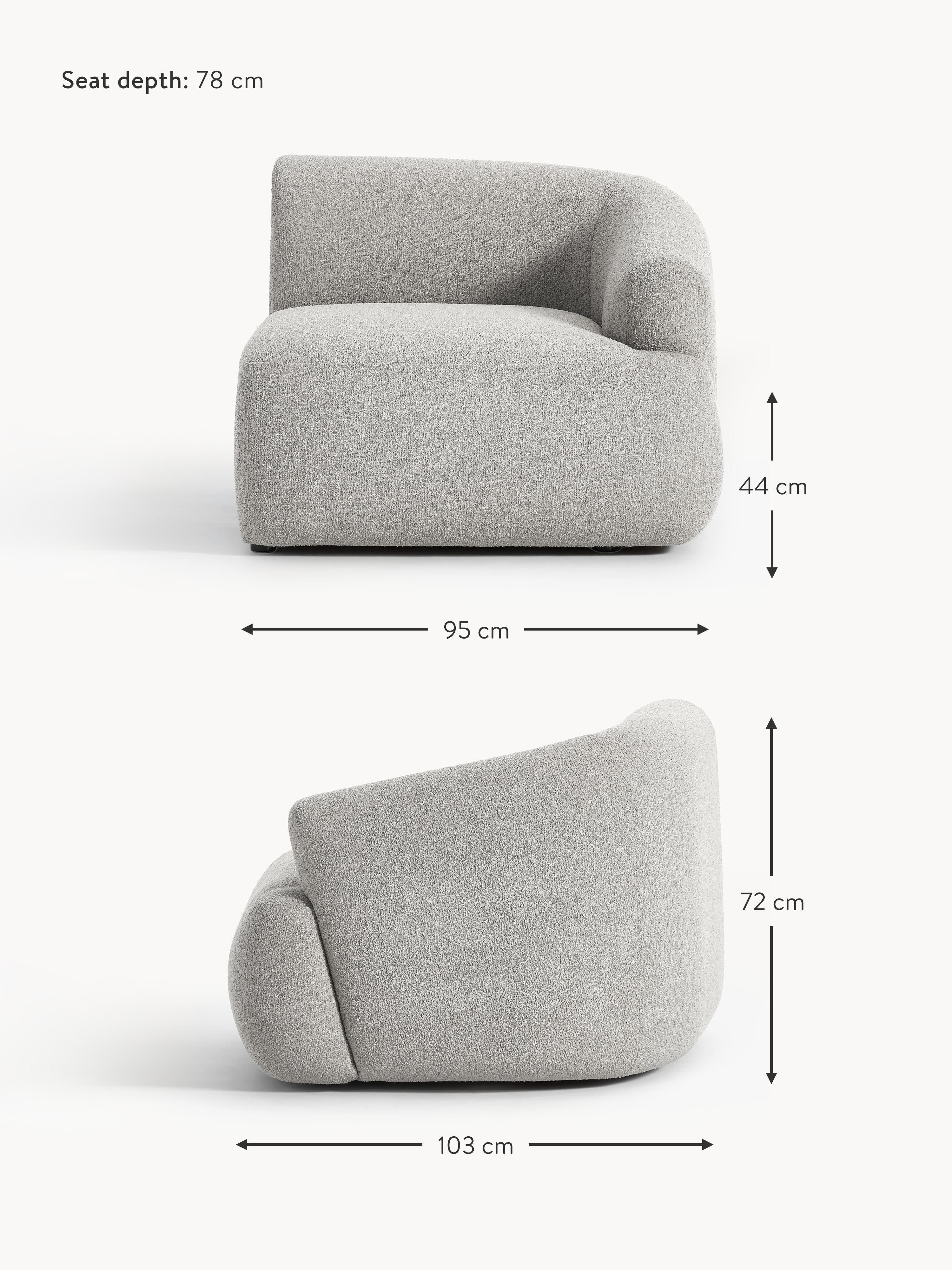 Sofia Bouclé Corner Module