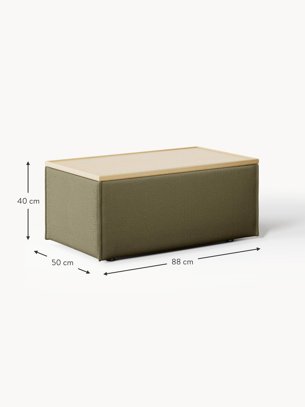 Lennon Ottoman with Storage