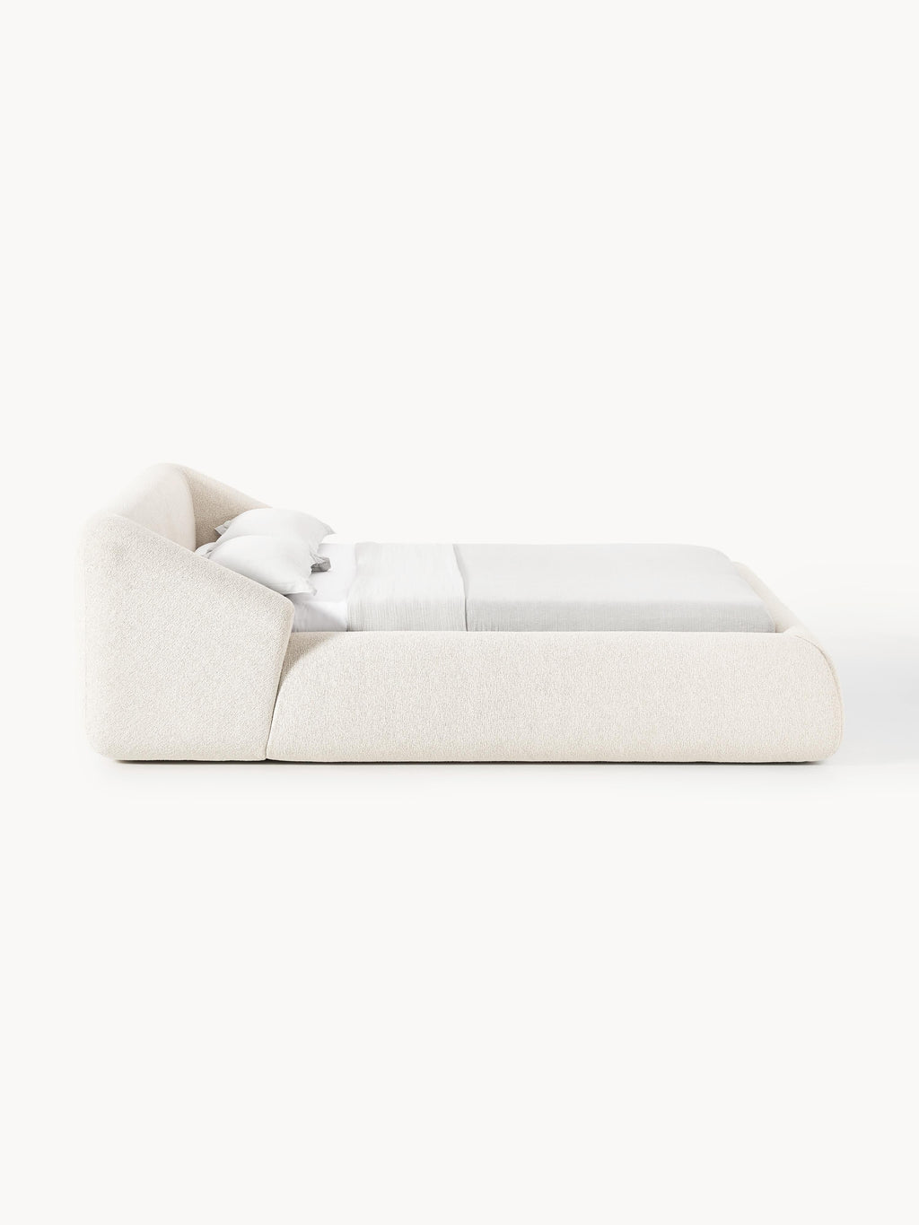 Sofia Upholstered Bouclé Bed