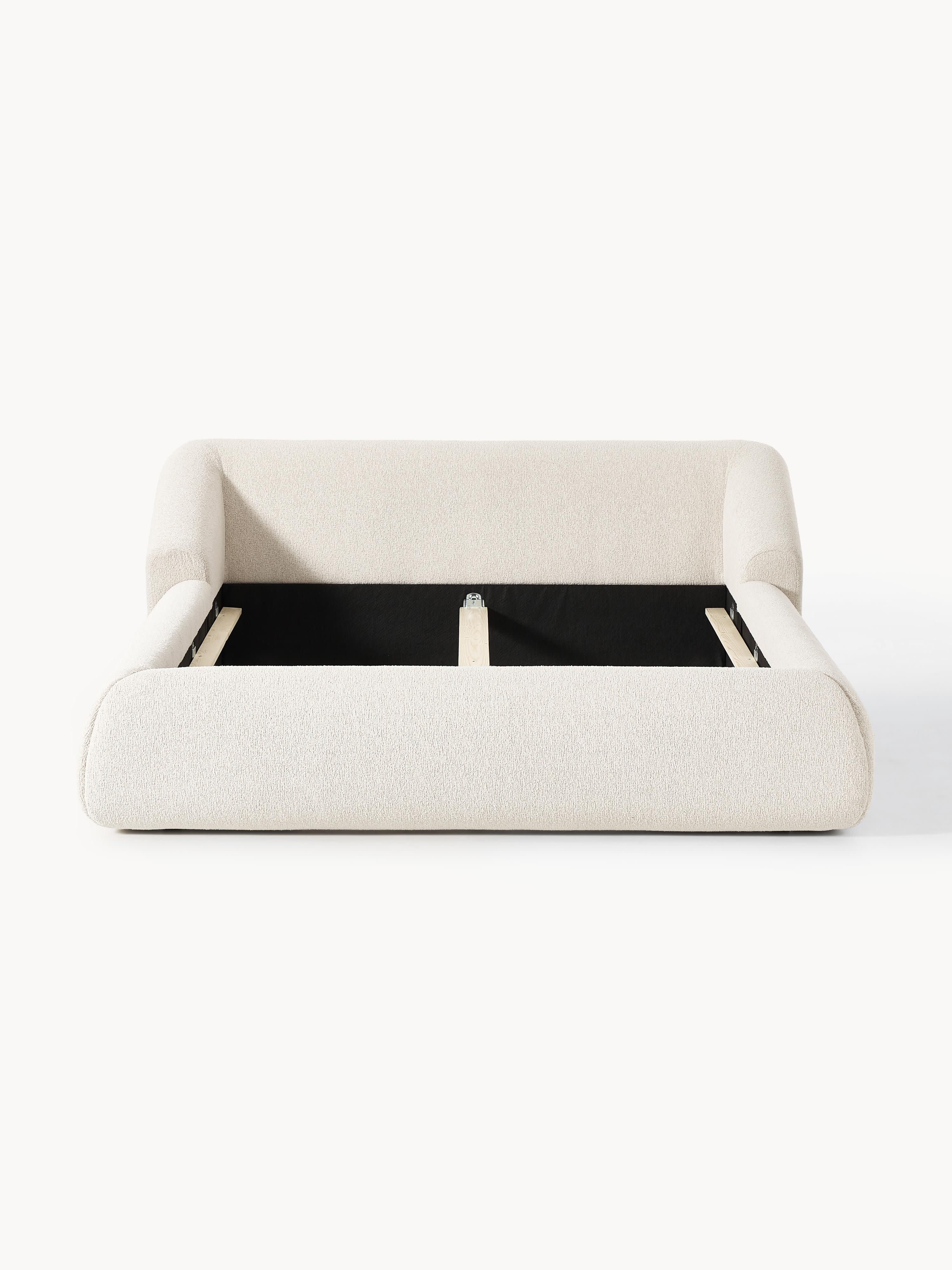 Sofia Upholstered Bouclé Bed