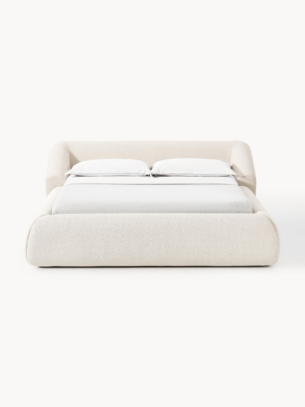 Sofia Upholstered Bouclé Bed
