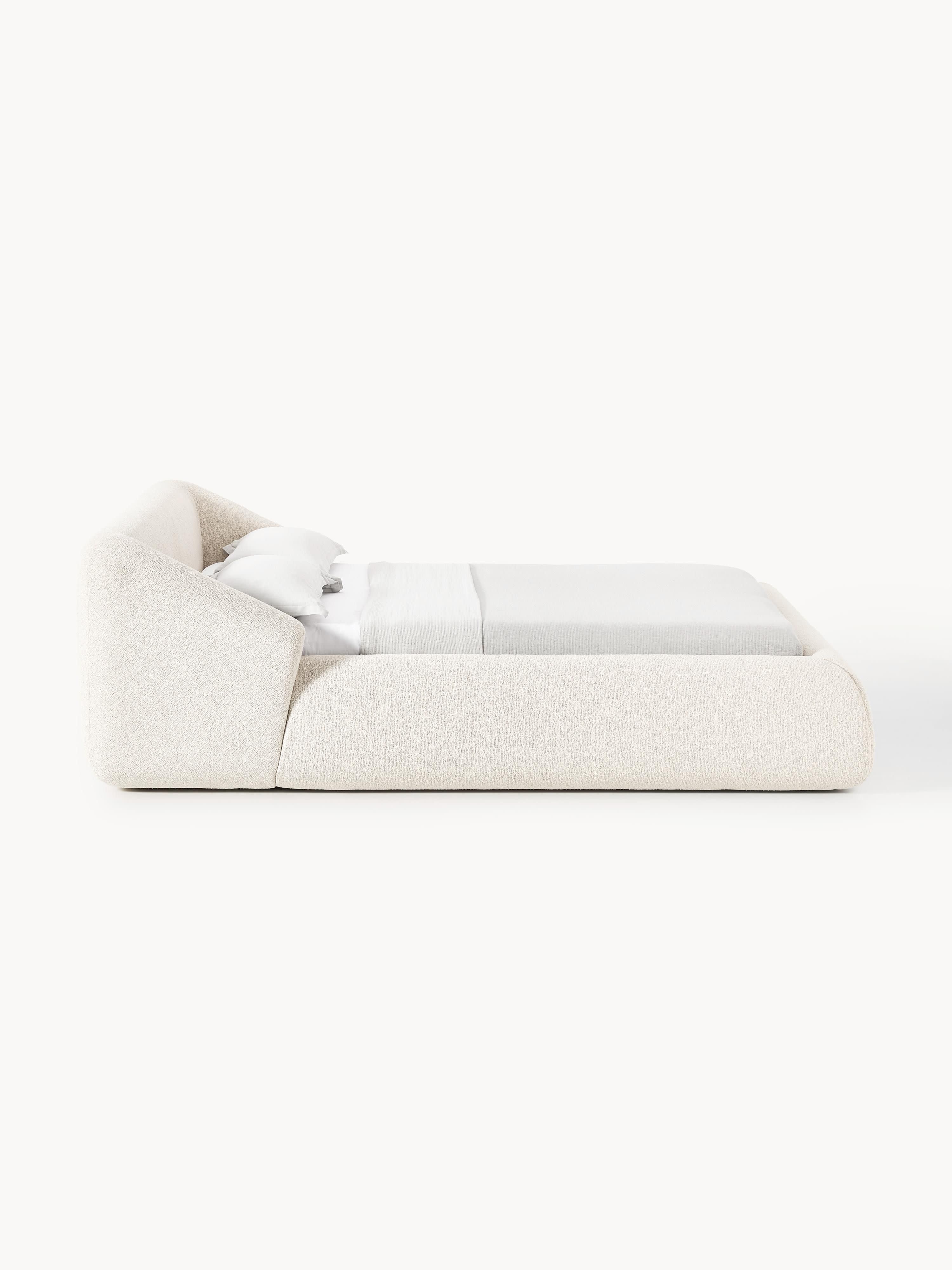 Sofia Upholstered Bouclé Bed