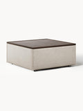 Gallery image 1 - Linen Blend Ottoman Lennon with Storage