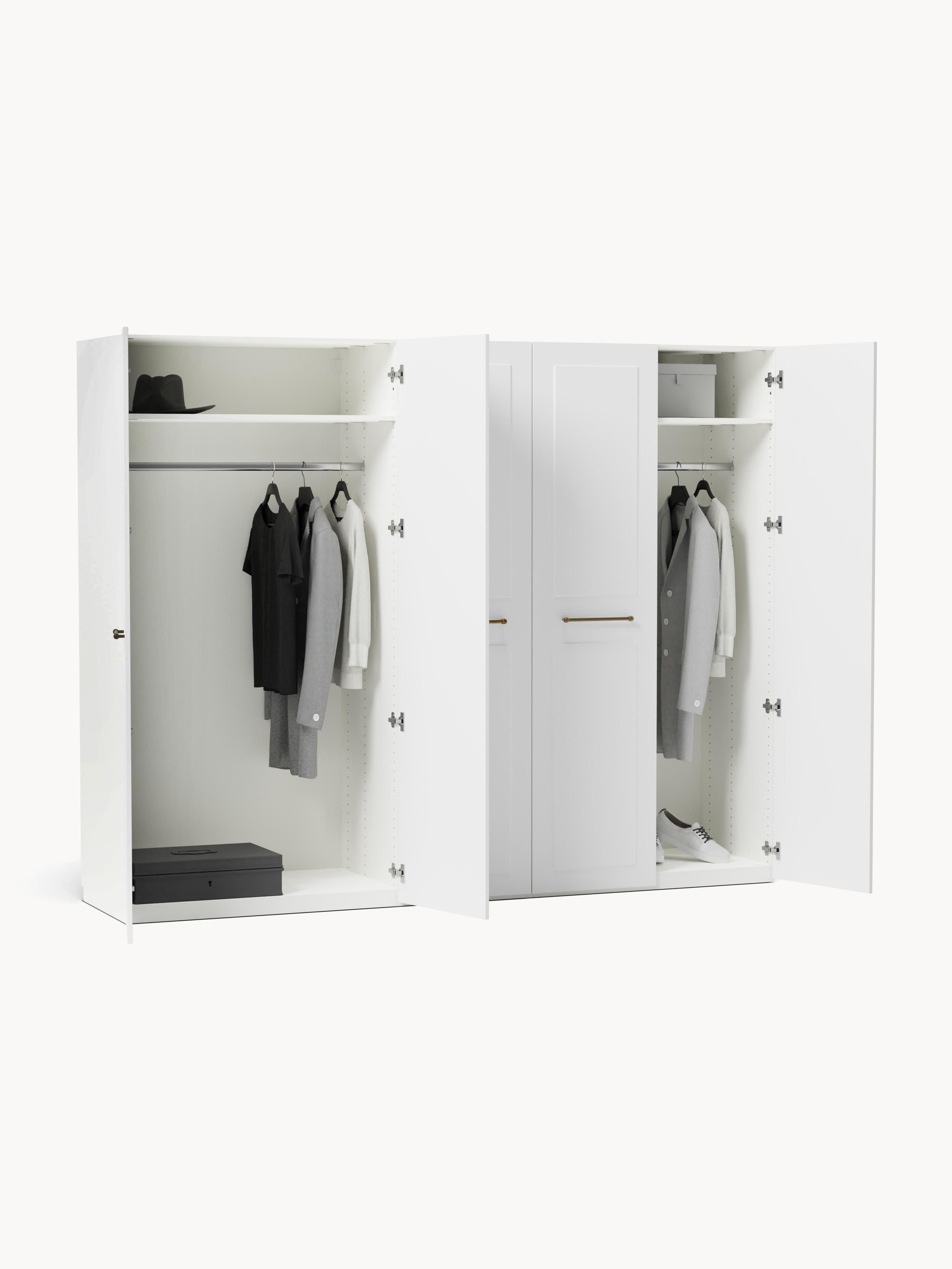 Charlotte Modular Hinged Door Wardrobe, 300 cm Wide, in various sizes