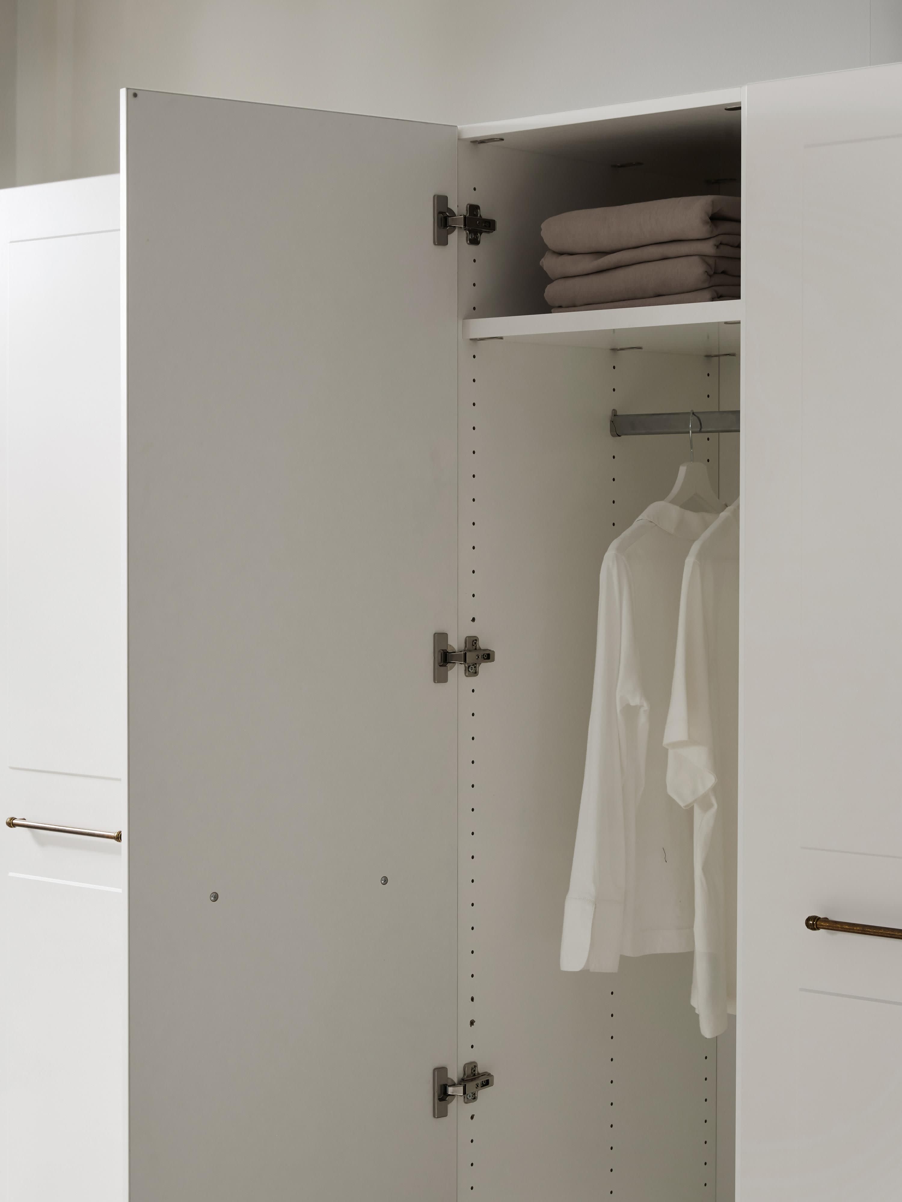 Charlotte Modular Hinged Door Wardrobe, 300 cm Wide, in various sizes